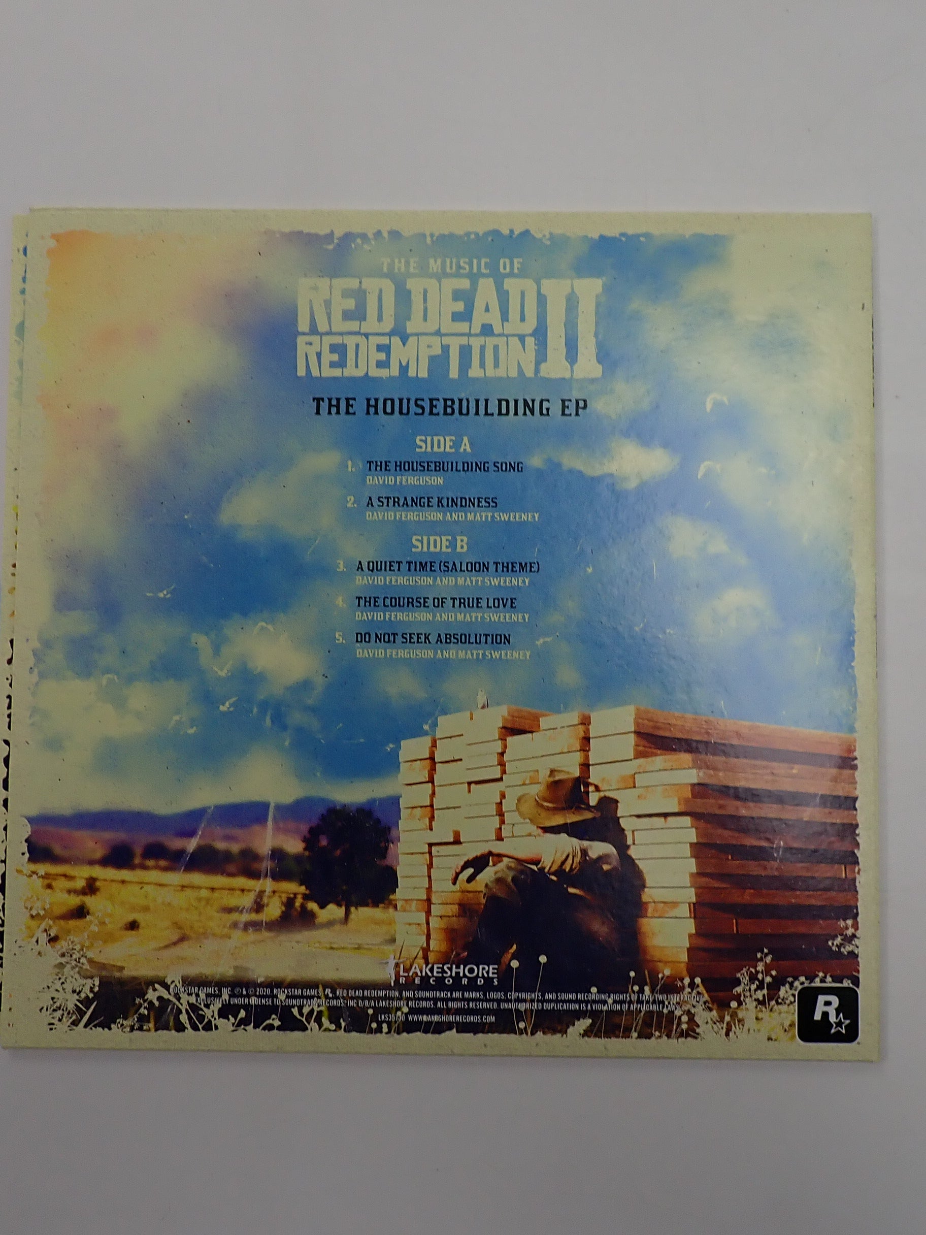Red Dead Redemption II Housebuilding EP (Skyblue) - Vinyl (Sealed) [Pre-Owned]