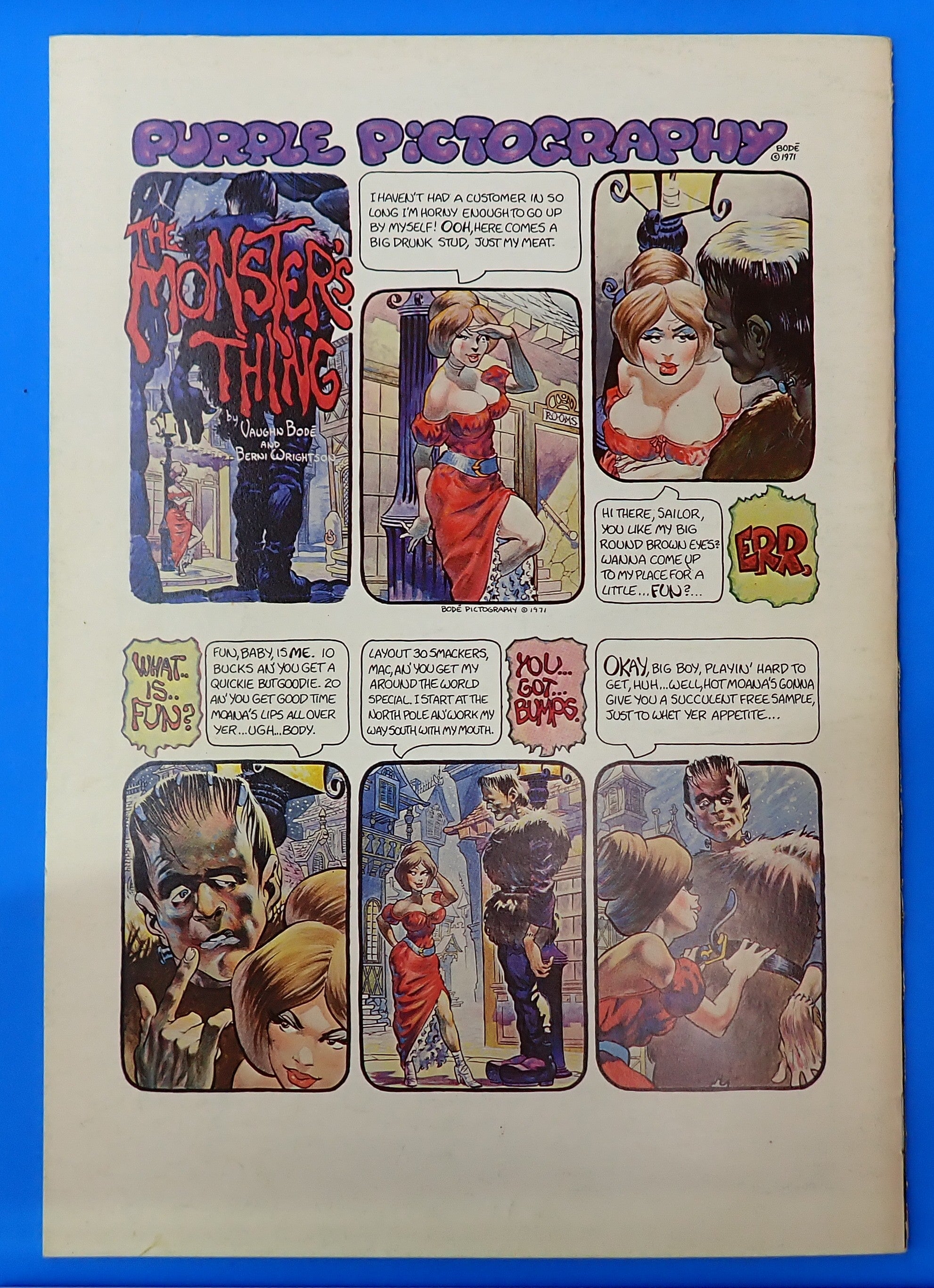 Berni Wrightson Catalog (1977) - Zine [Pre-Owned]