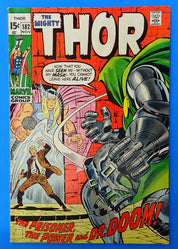 Thor #182 (1970) - VG+/FN (4.5-5.0) - Doctor Doom Cover