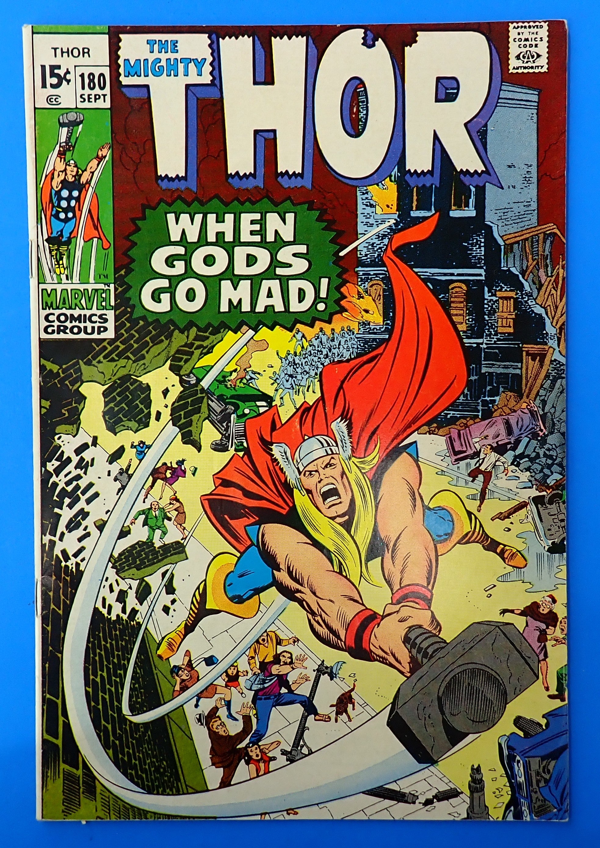 Thor #180 (1970) - FN+ (6.5) - Bronze Age Issue