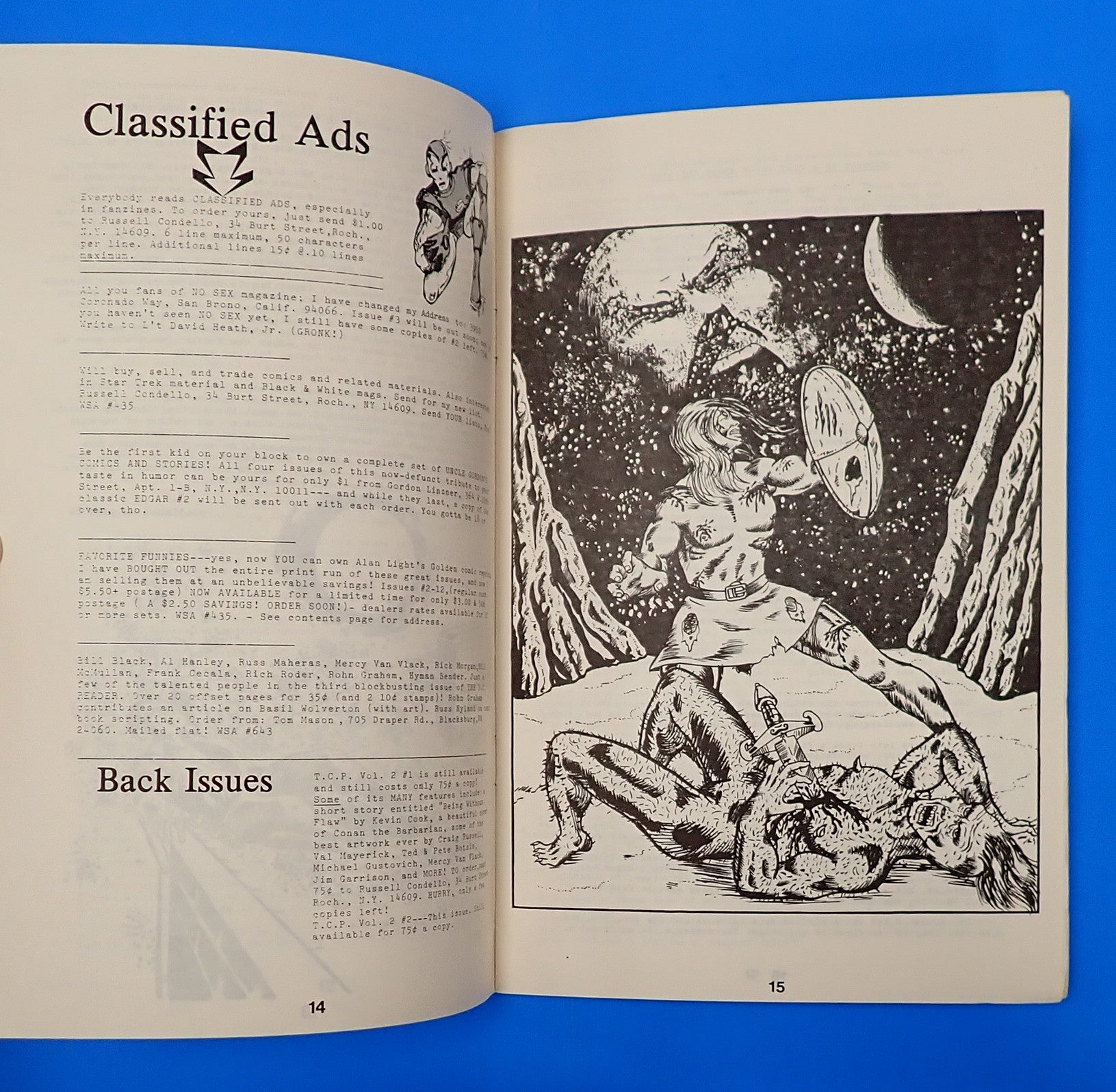 TCP Vol. 2 #1-3 Set (1974) - Zine [Pre-Owned]