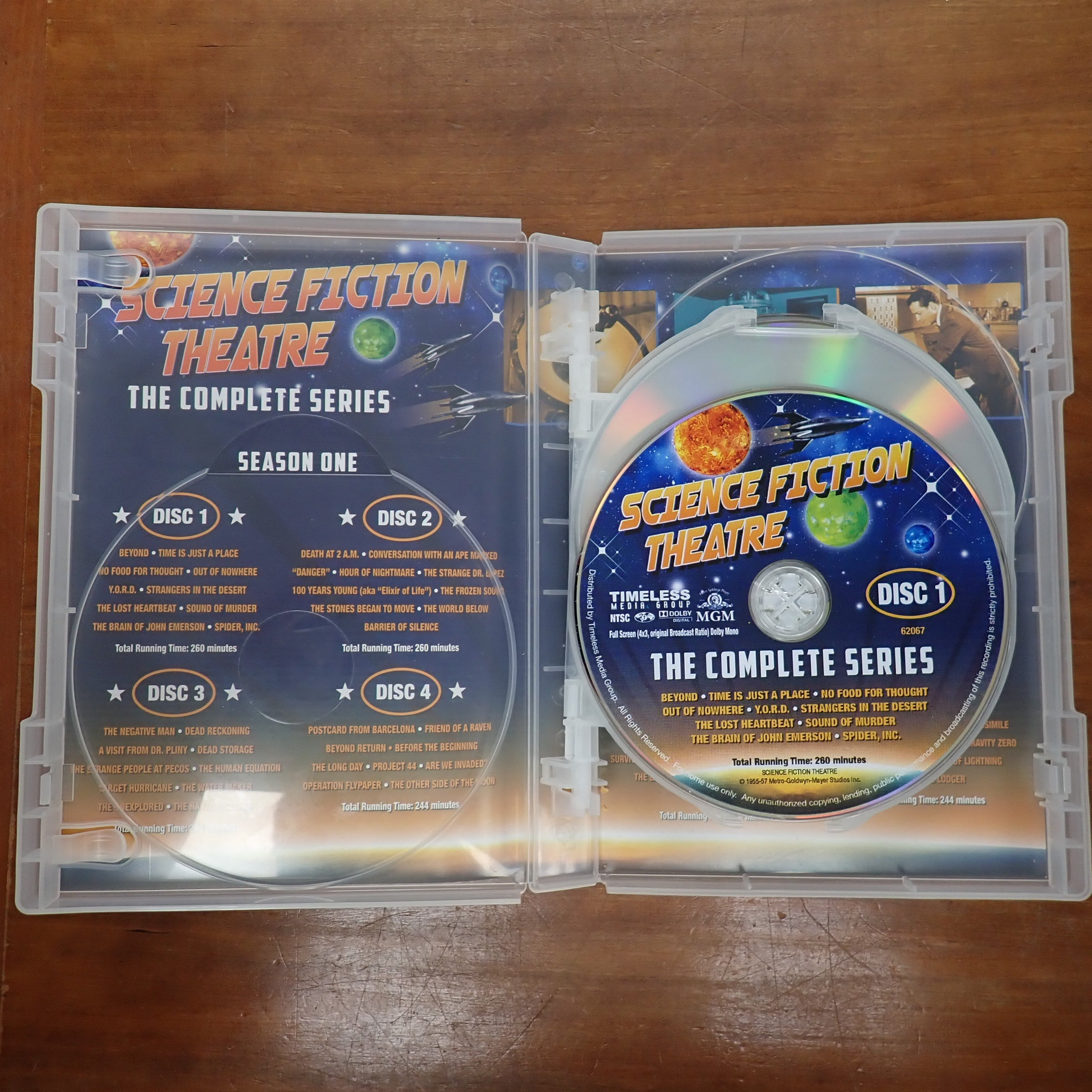Science Fiction Theatre (Complete Series) - DVD [Pre-Owned]