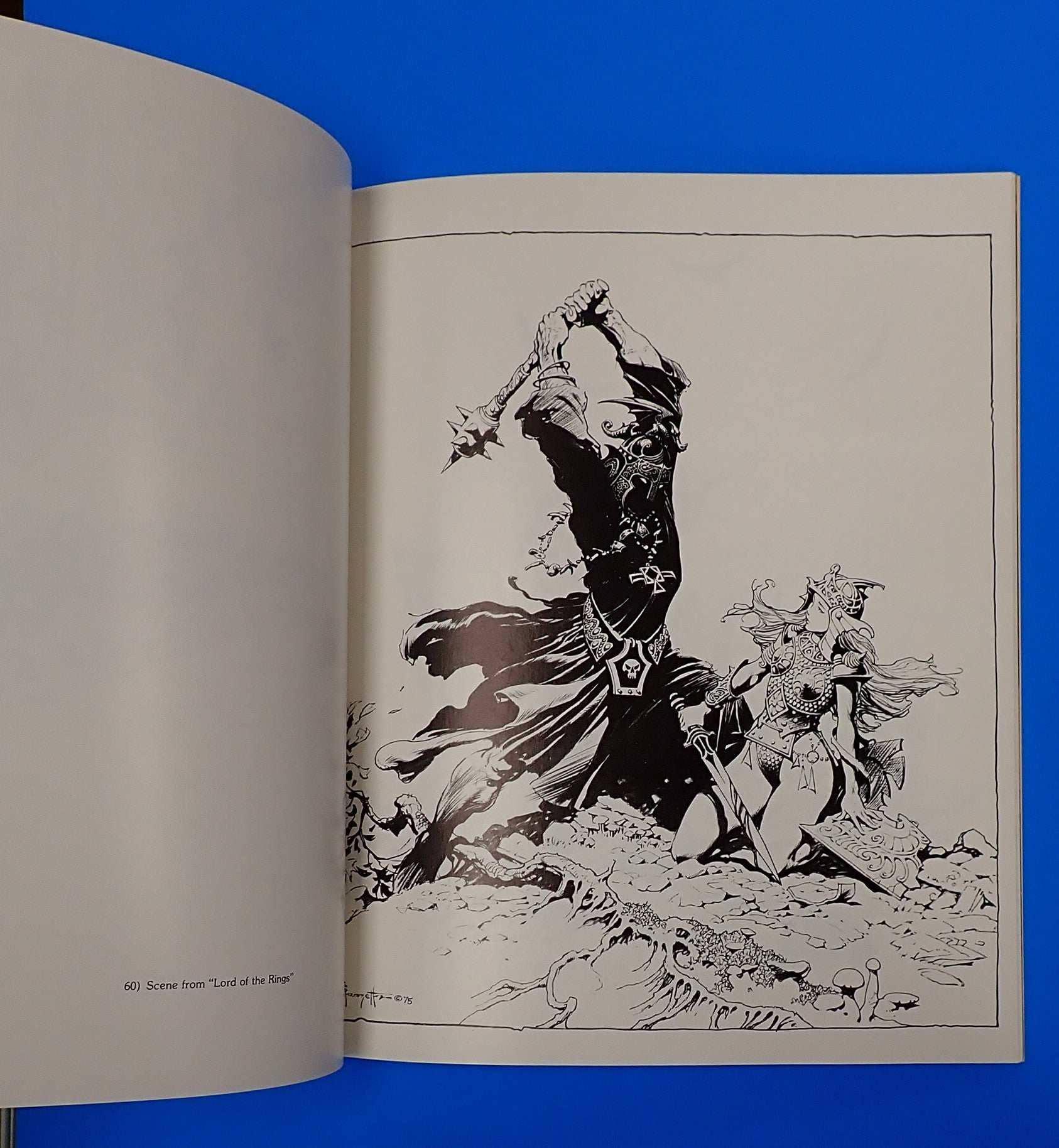 Frank Franzetta Art Book 2 (1977) - Zine [Pre-Owned]
