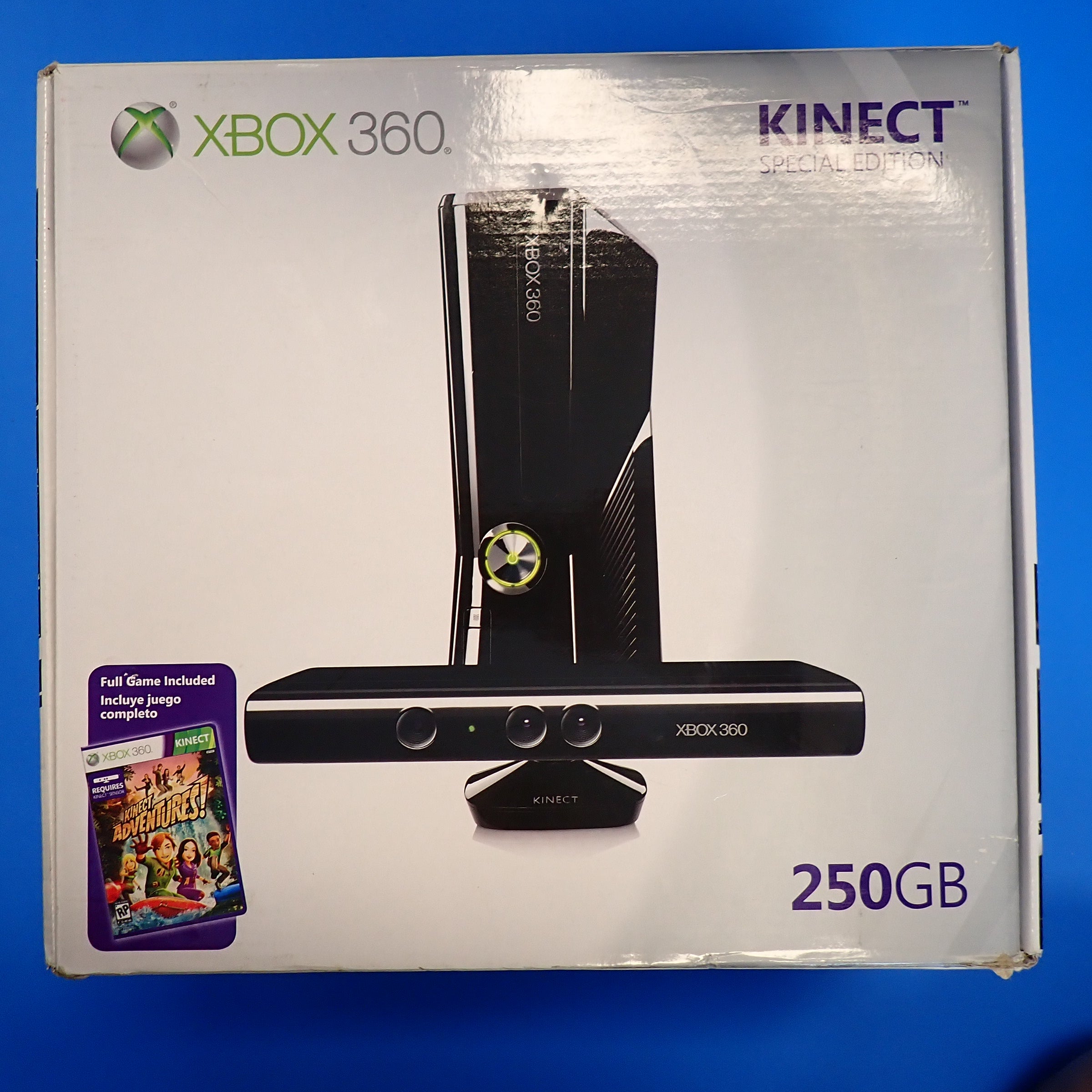 Xbox 360 S With Kinect in Box [Pre-Owned]