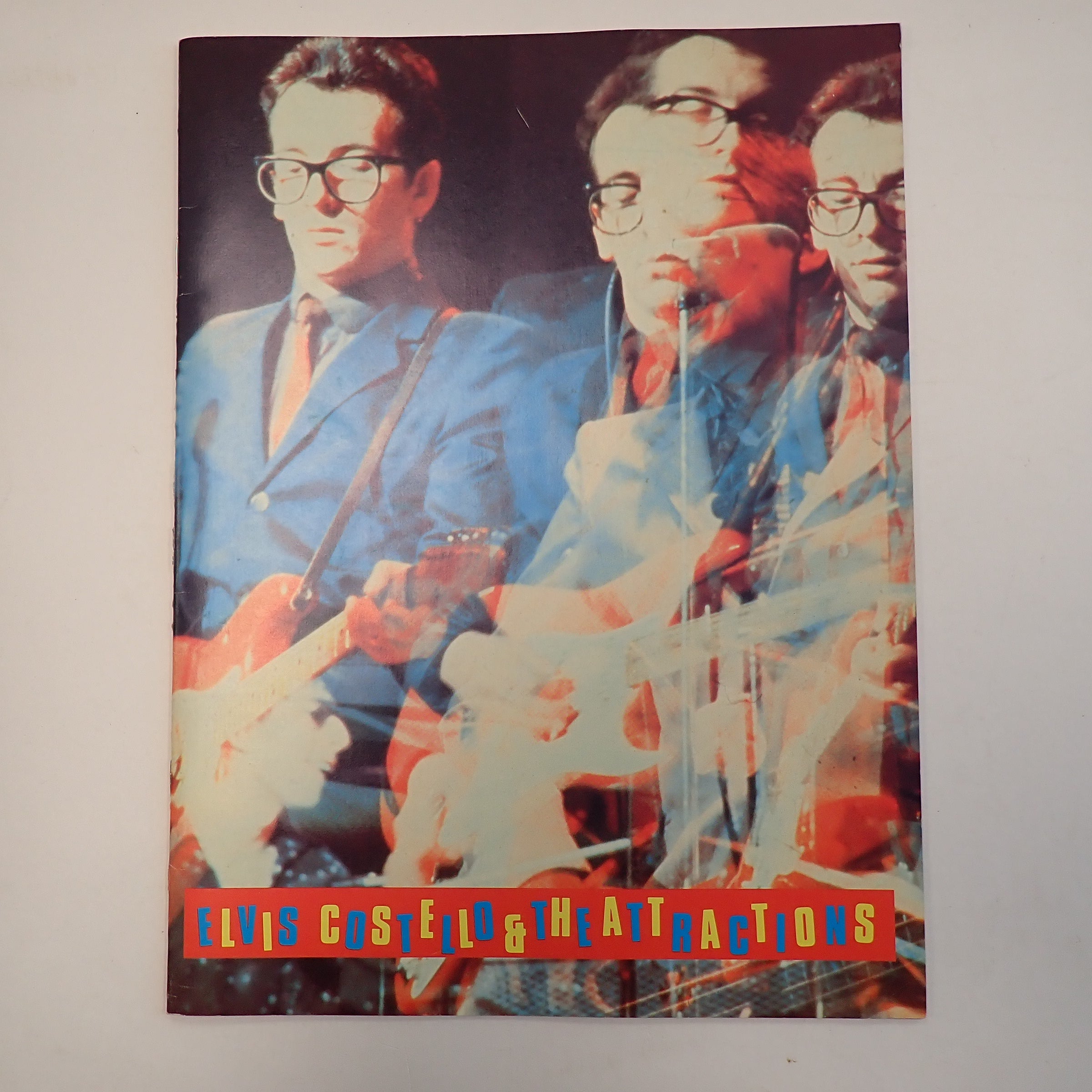 Elvis Costello & The Attractions - Concert Tour Program [Pre-Owned]