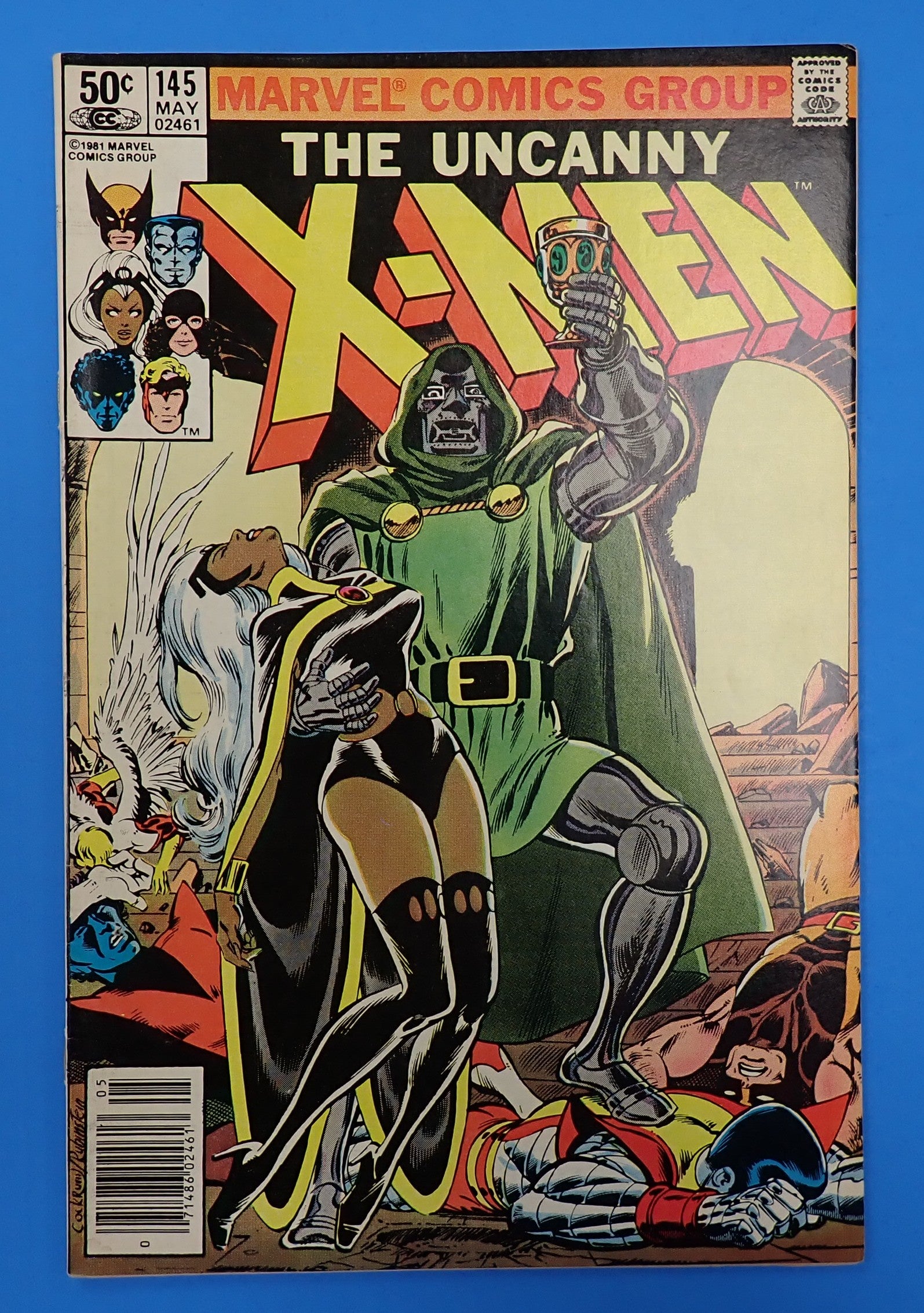 X-Men #145 (1981) - FN/VF- (7.0-7.5) - Iconic Dave Cockrum Cover
