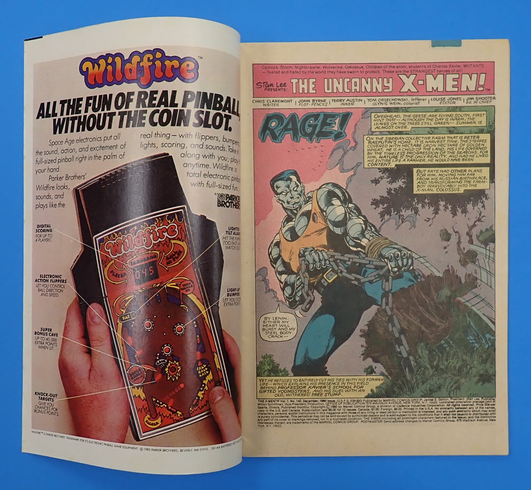 X-Men #140 (1980) - FN/VF (7.0) - Alpha Flight Disbands