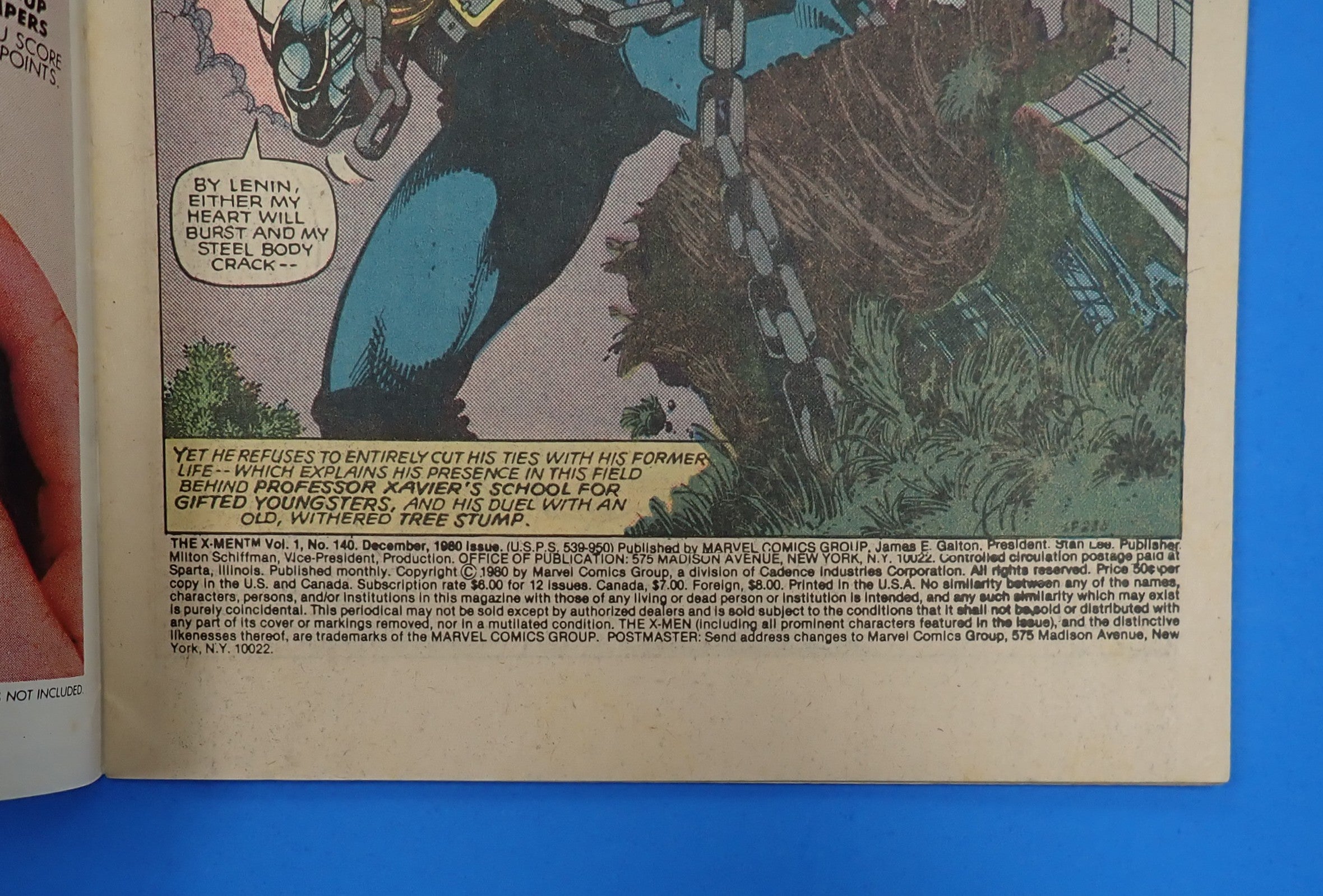 X-Men #140 (1980) - FN/VF (7.0) - Alpha Flight Disbands