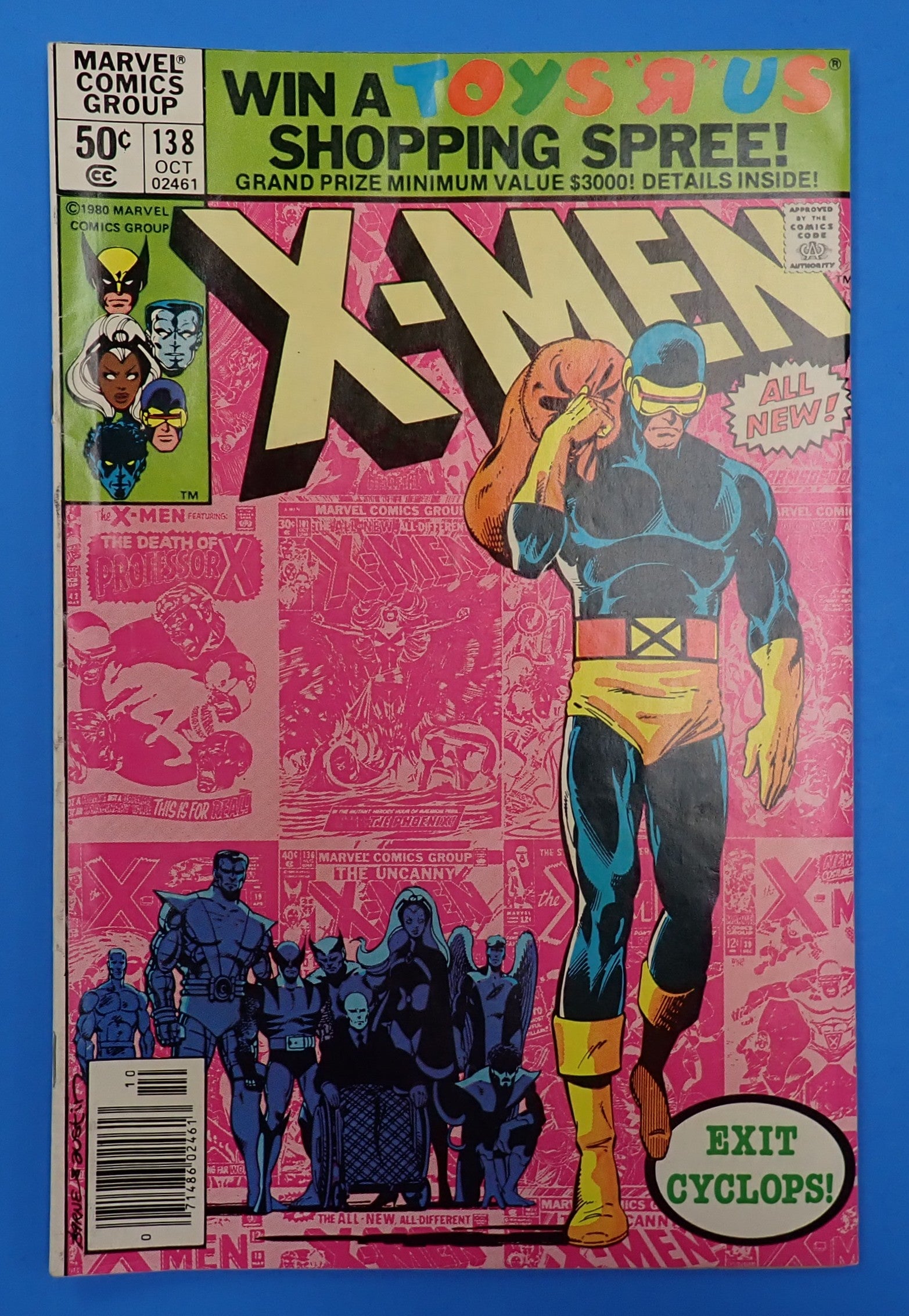 X-Men #138 (1980) - FN+/VF (6.5-7.0) - Cyclops Leaves the X-Men