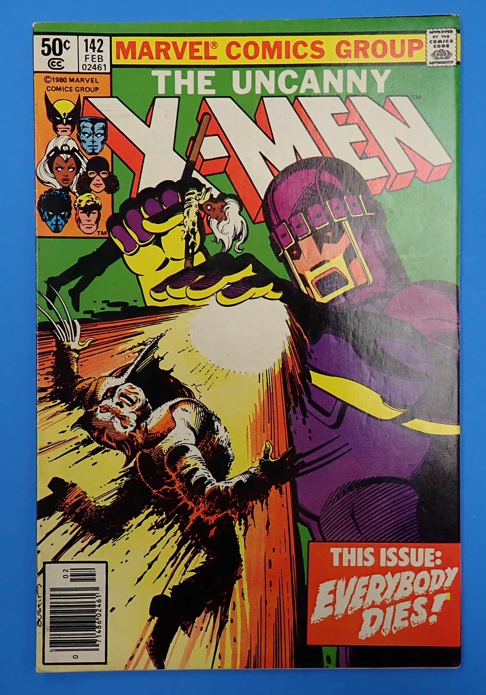 X-Men #142 (1981) - VF- (7.5) - Days of Future Past Pt. 2