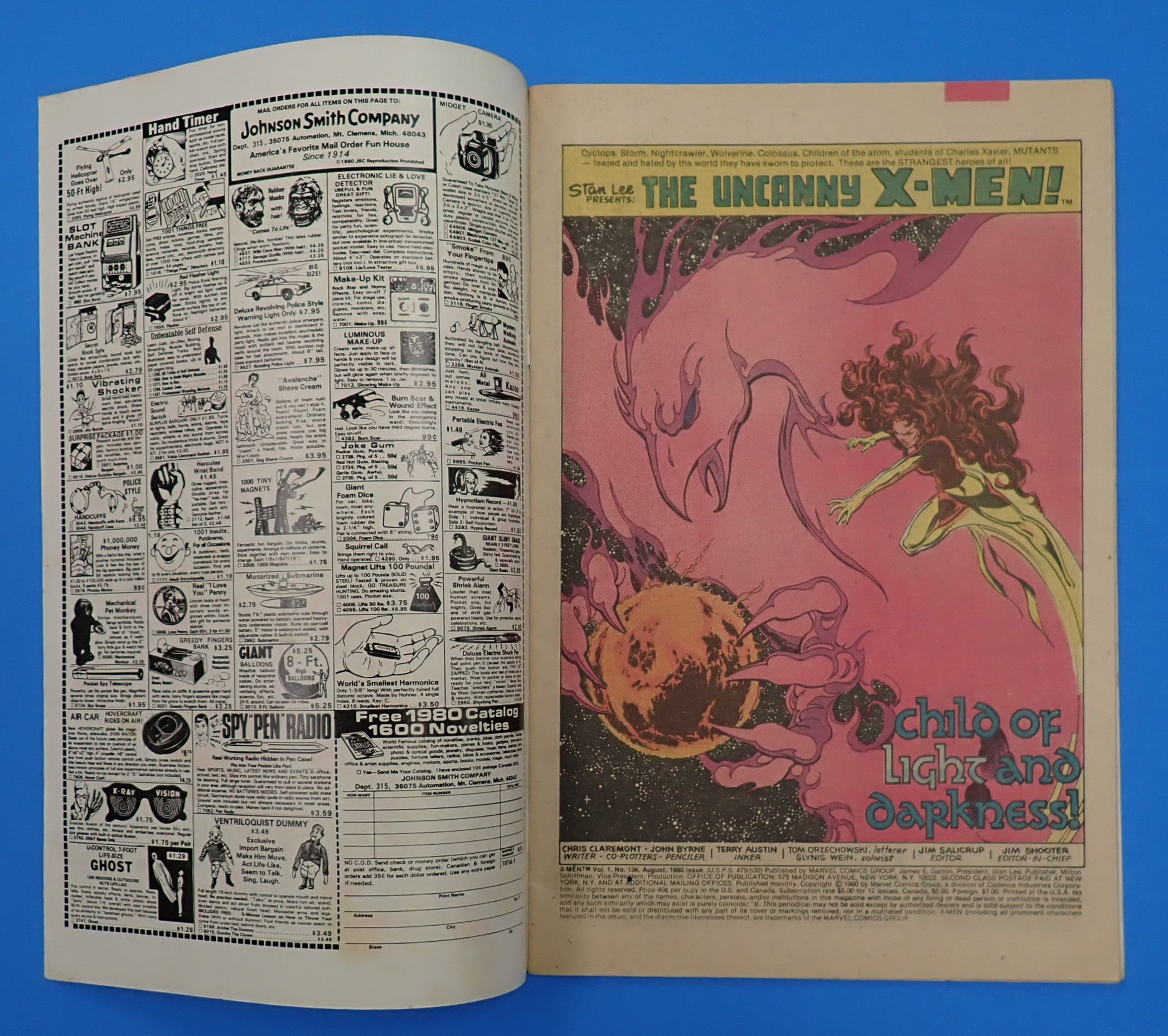 X-Men #136 (1980) - FN (6.0) - Jean Grey Reclaims Control