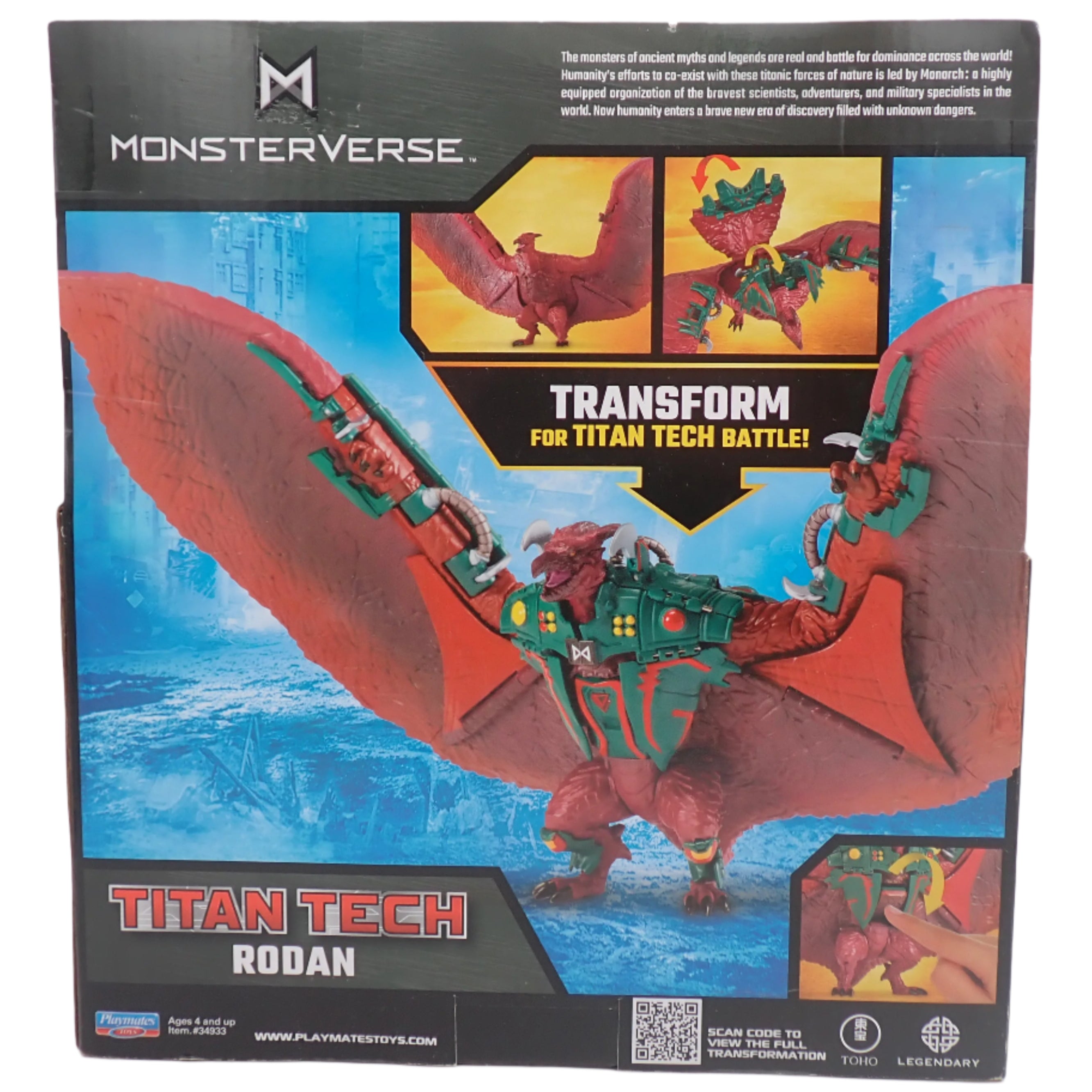 MonsterVerse: Rodan - Transforming Titan Tech