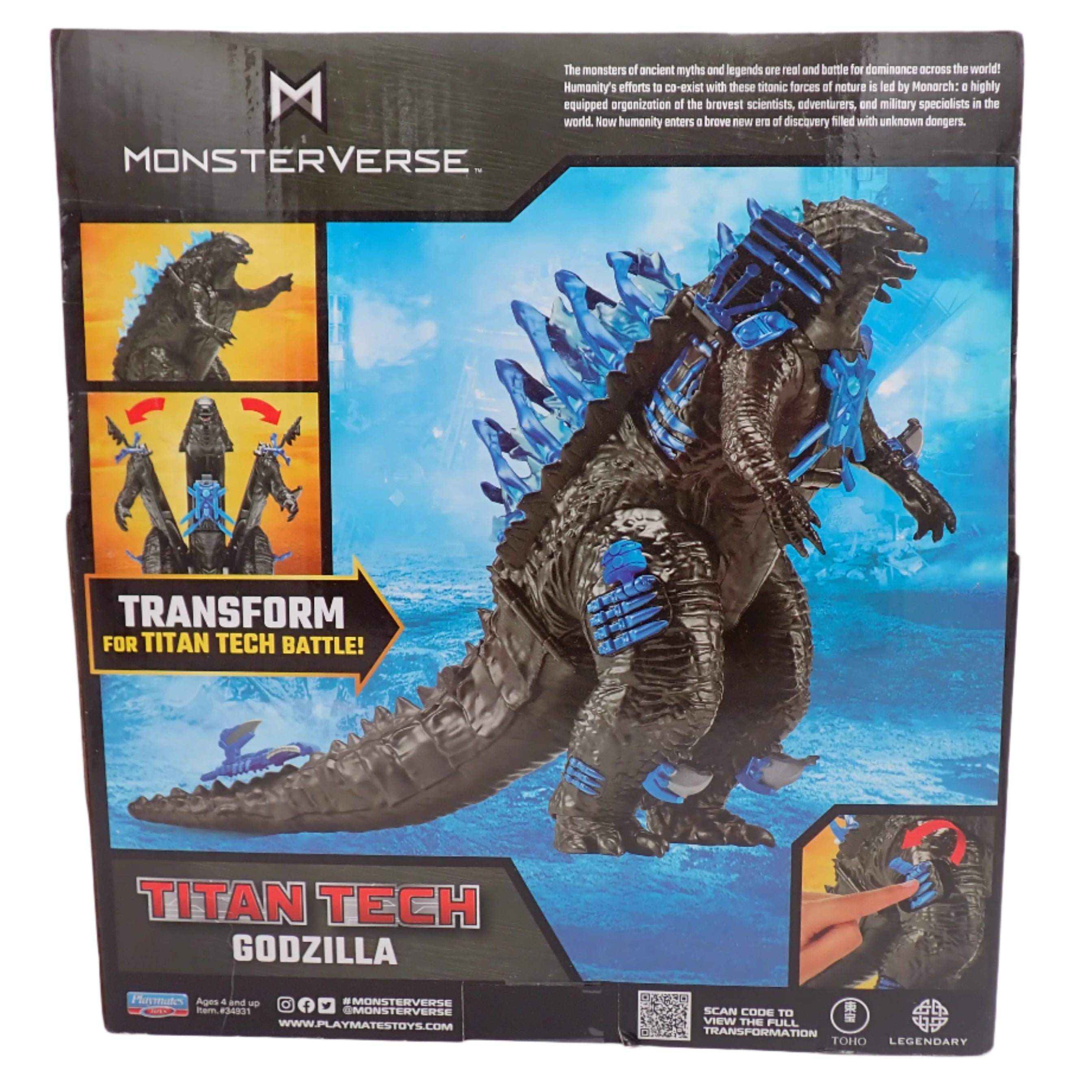 MonsterVerse: Godzilla - Transforming Titan Tech