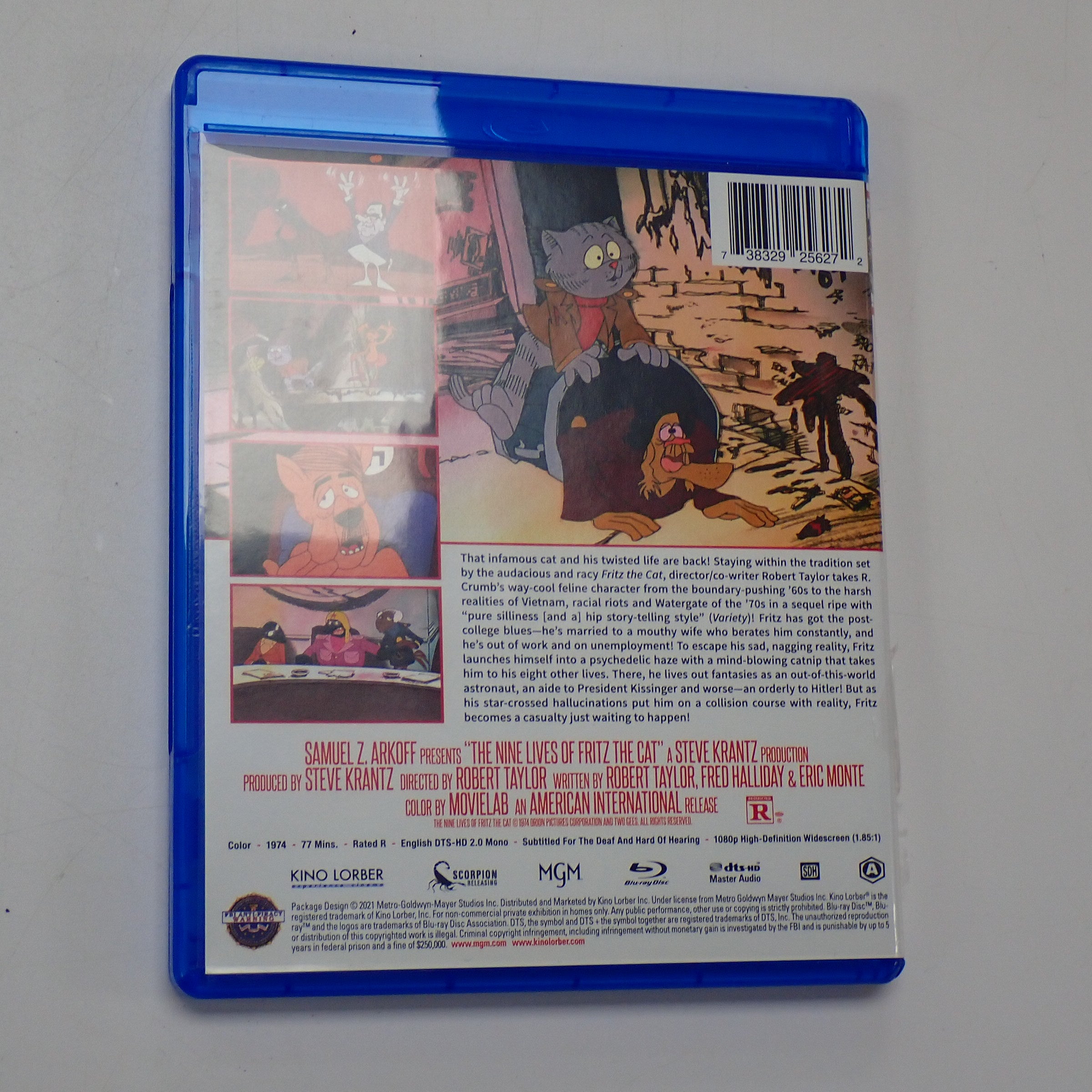 The Nine Lives of Fritz the Cat - Blu-Ray [Pre-Owned]