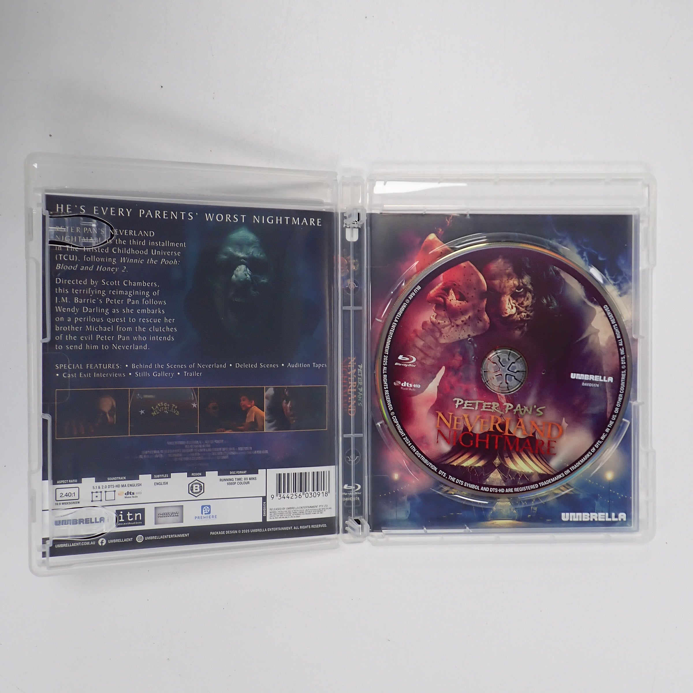 Peter Pan's Neverland Nightmare - Blu-Ray [Pre-Owned]