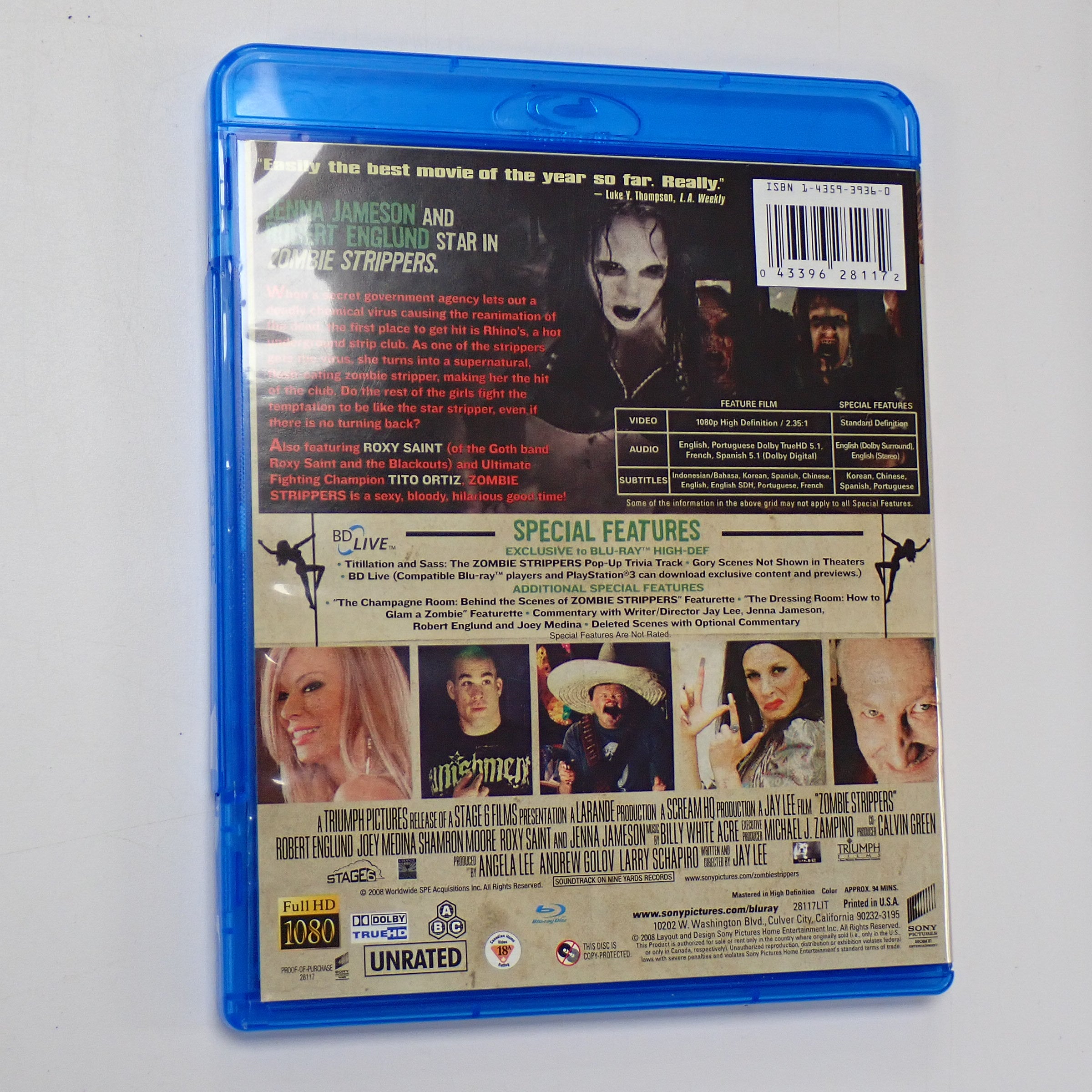 Zombie Strippers (Unrated Special Edition) - Blu-Ray [Pre-Owned]