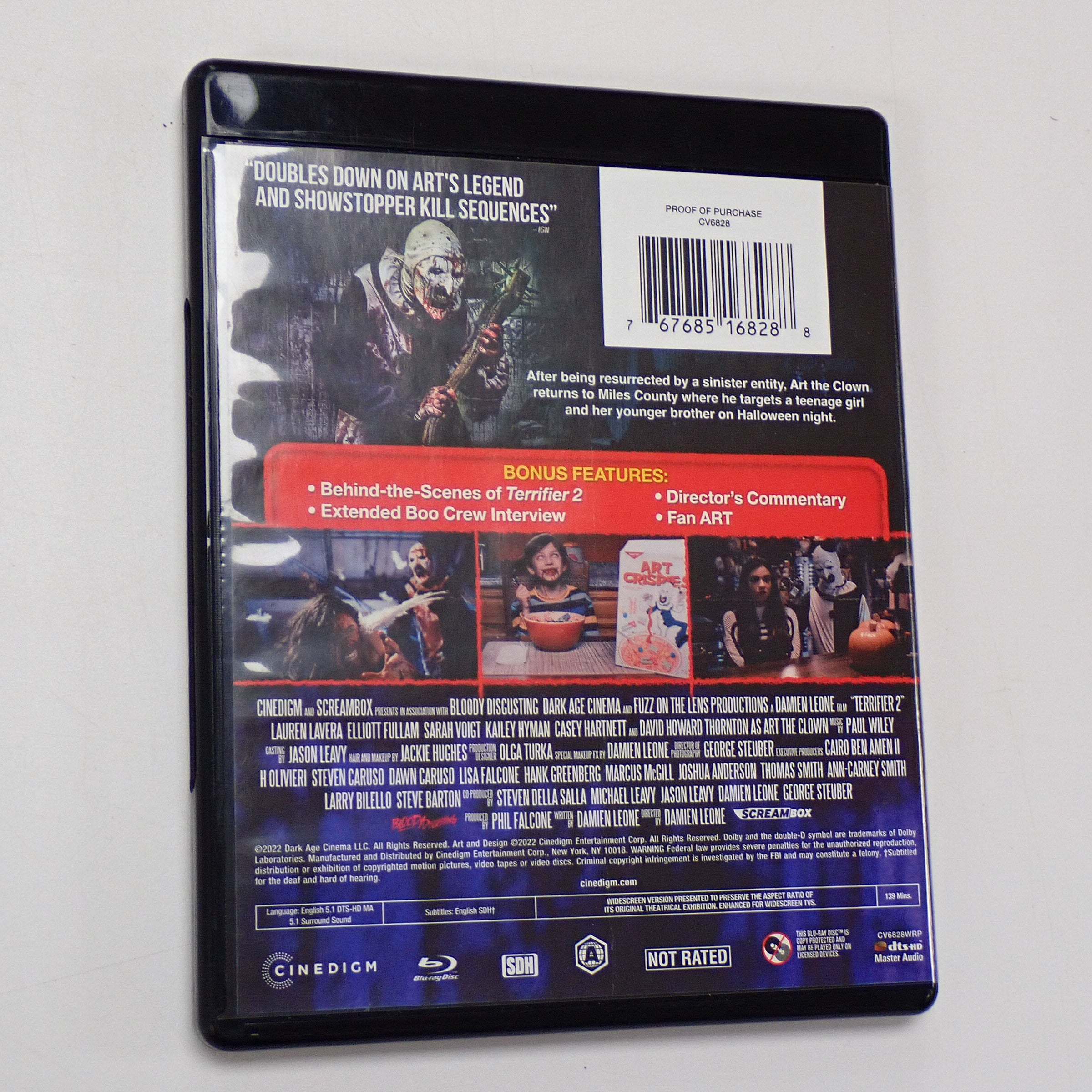 Terrifier 2 - Blu-Ray [Pre-Owned]