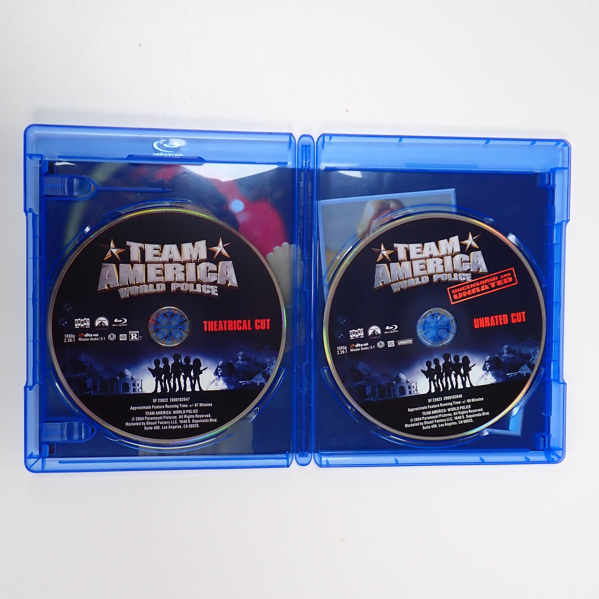Team America: World Police (Uncensored & Unrated) - Blu-Ray [Pre-Owned]