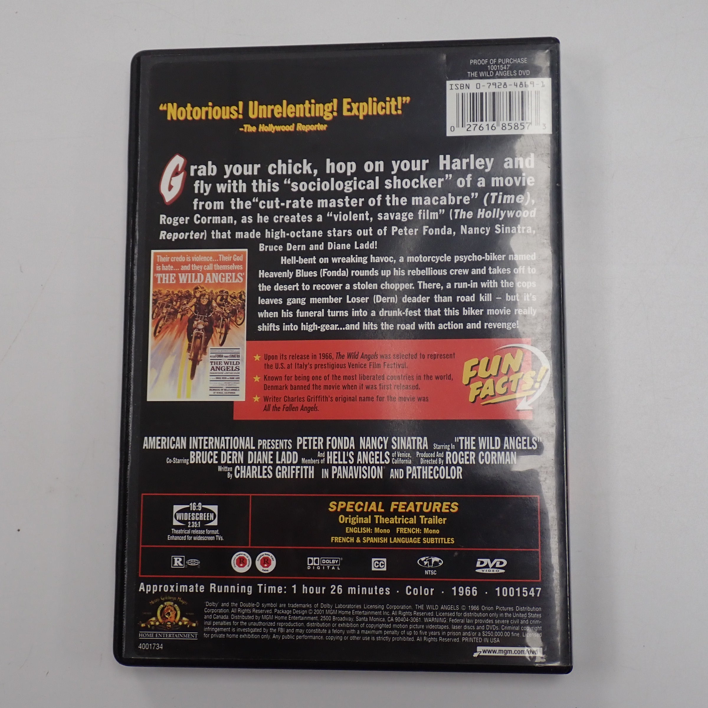 The Wild Angels - DVD [Pre-Owned]