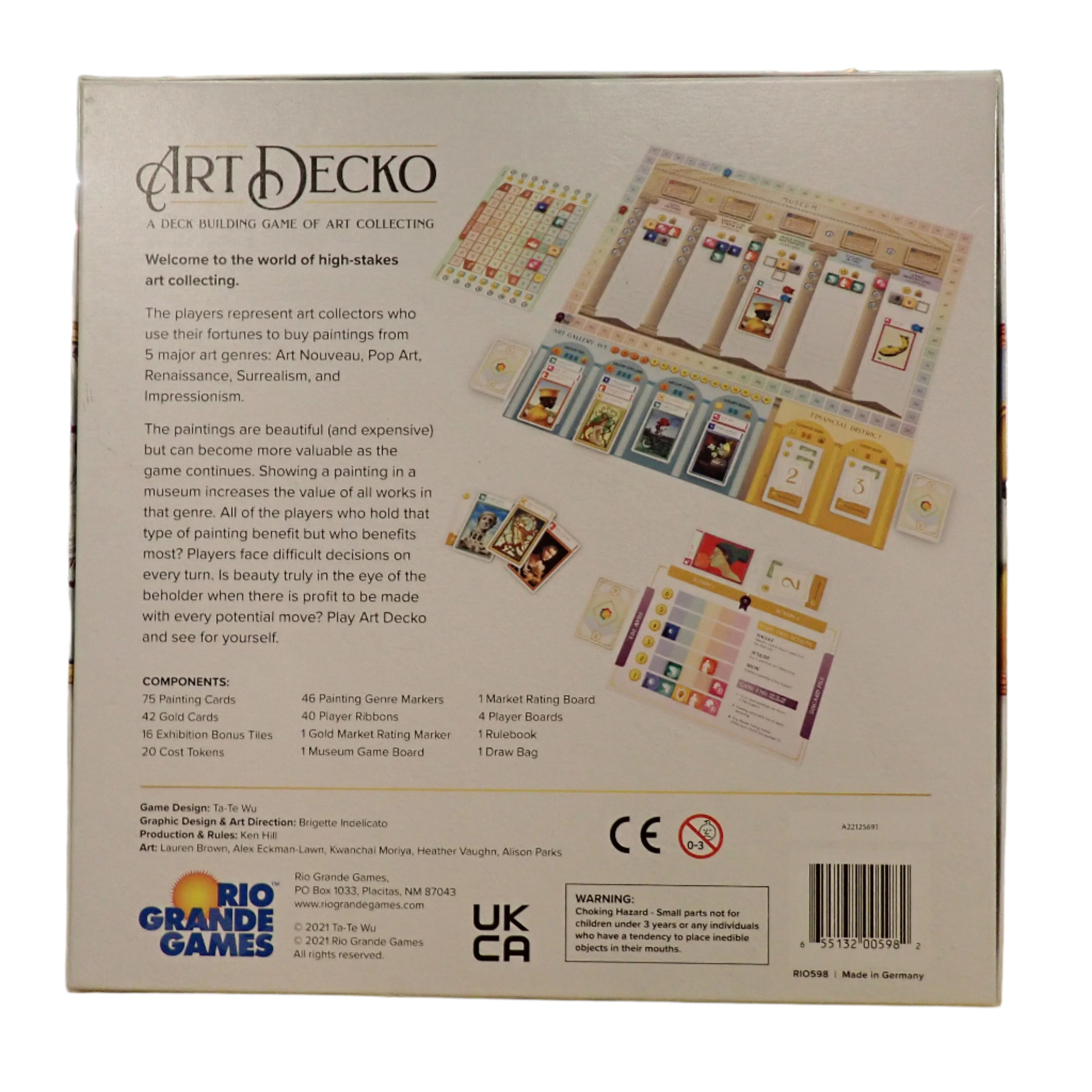 Art Decko Board Game (Used)