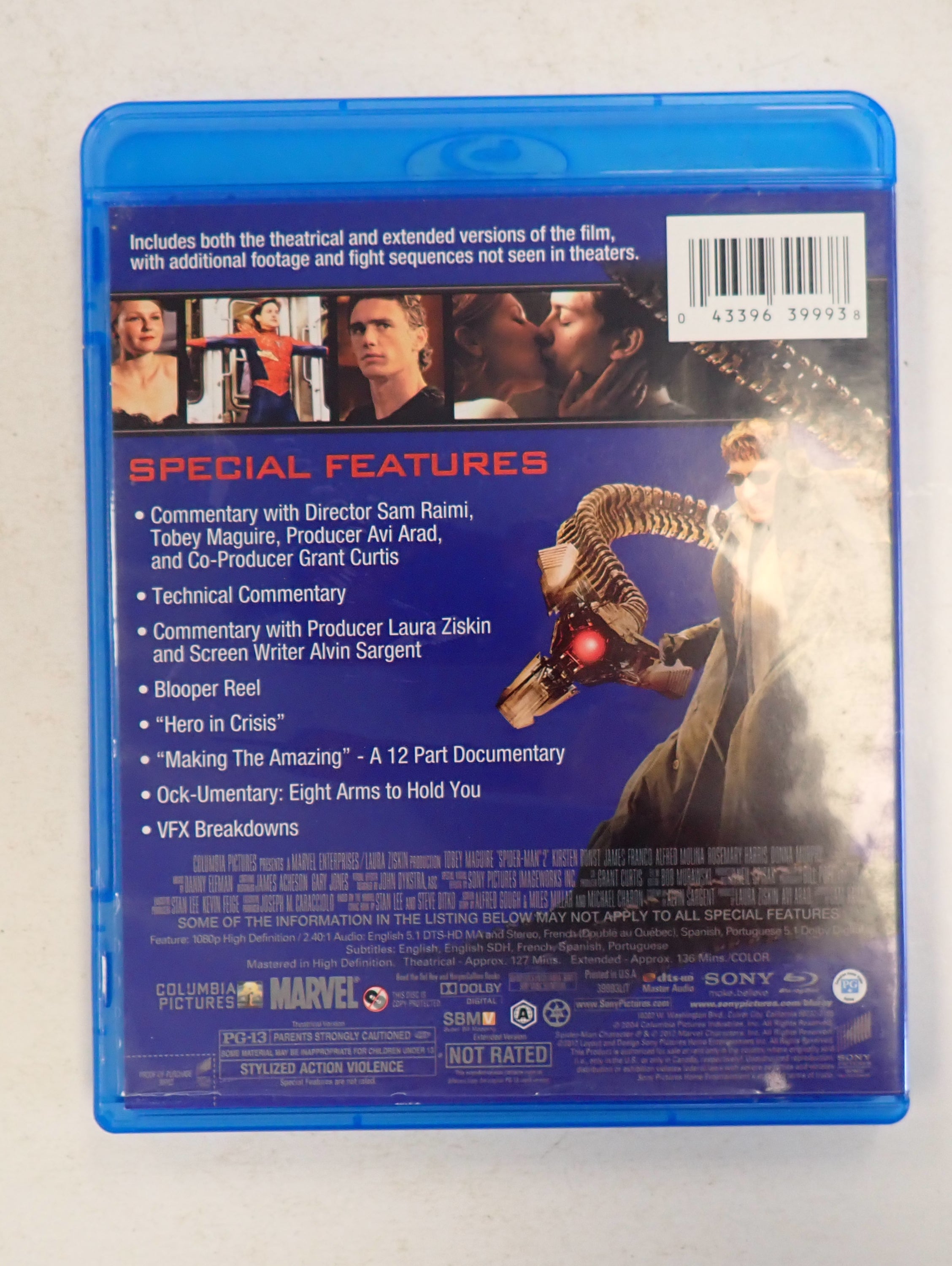 Spider-Man 2 - Blu-ray