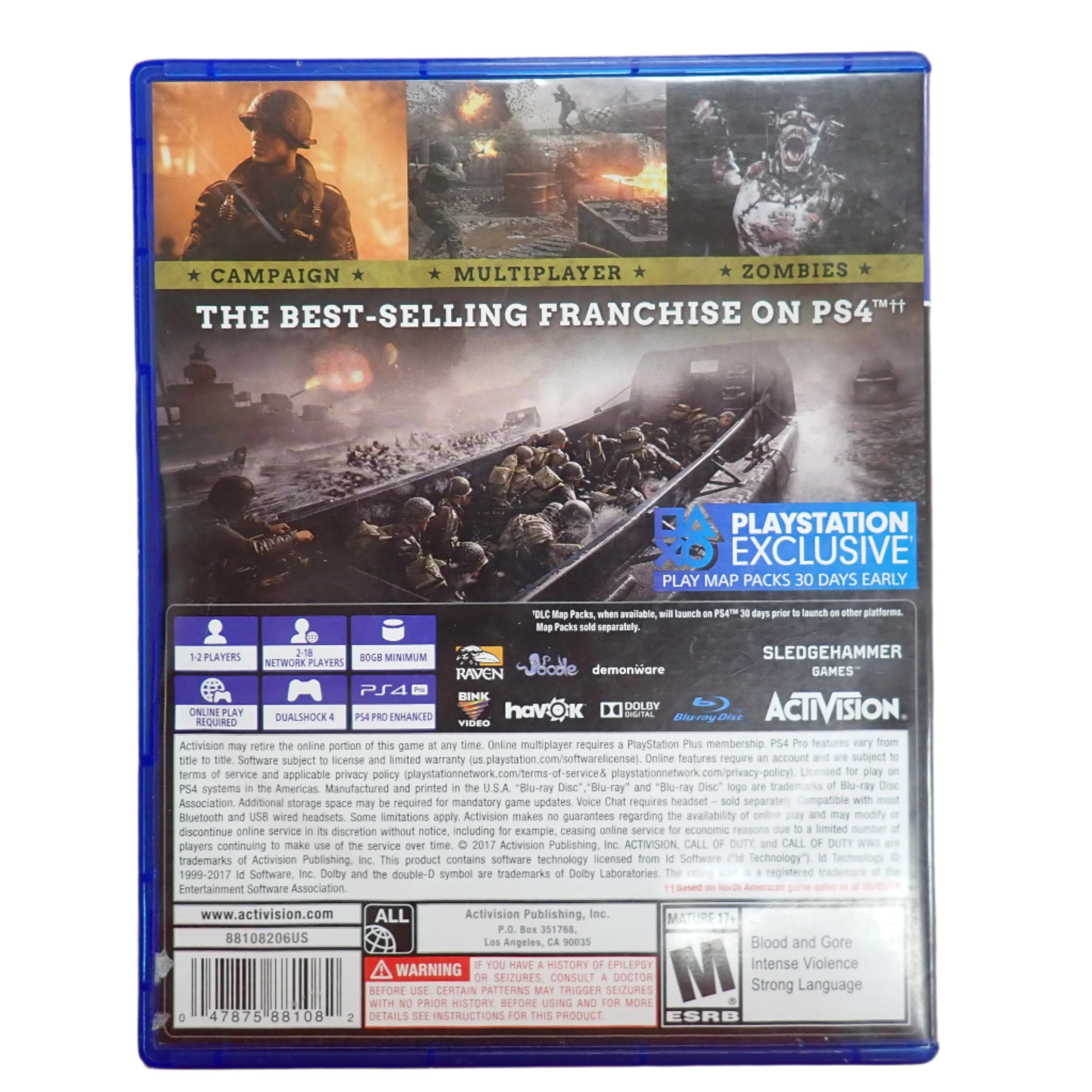 Call of Duty: WWII - PS4