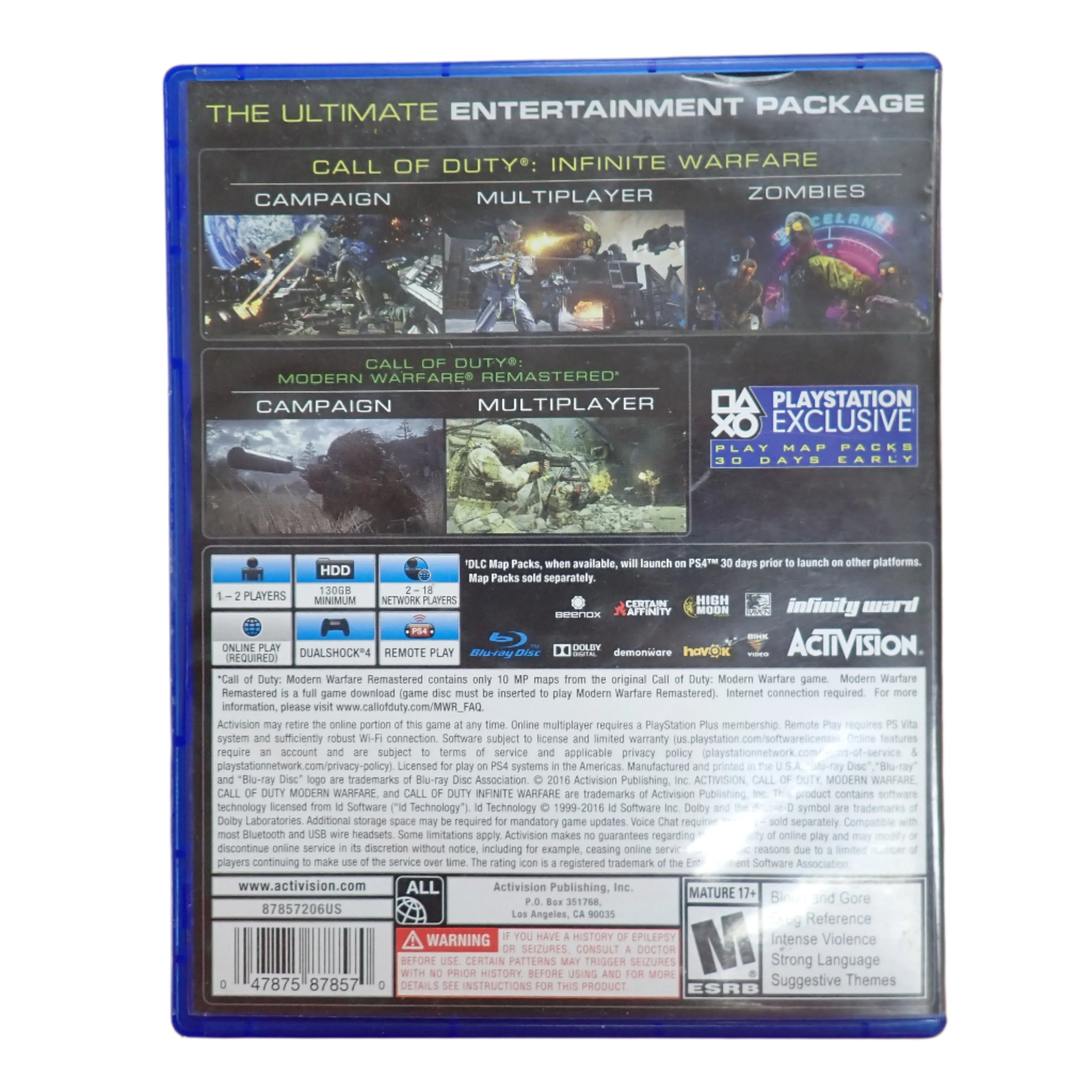 Call of Duty: Infinite Warfare - PS4