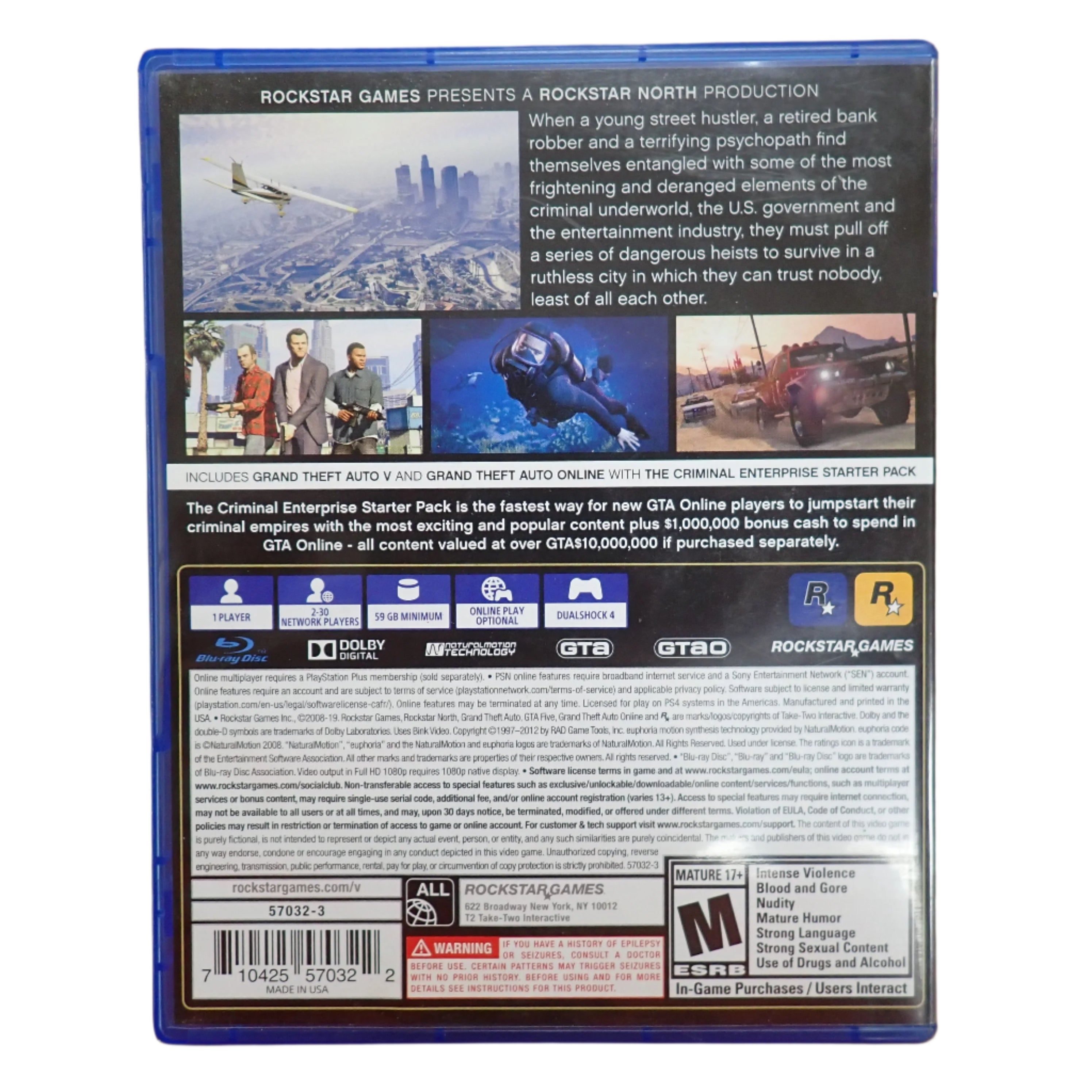 Grand Theft Auto V - PS4