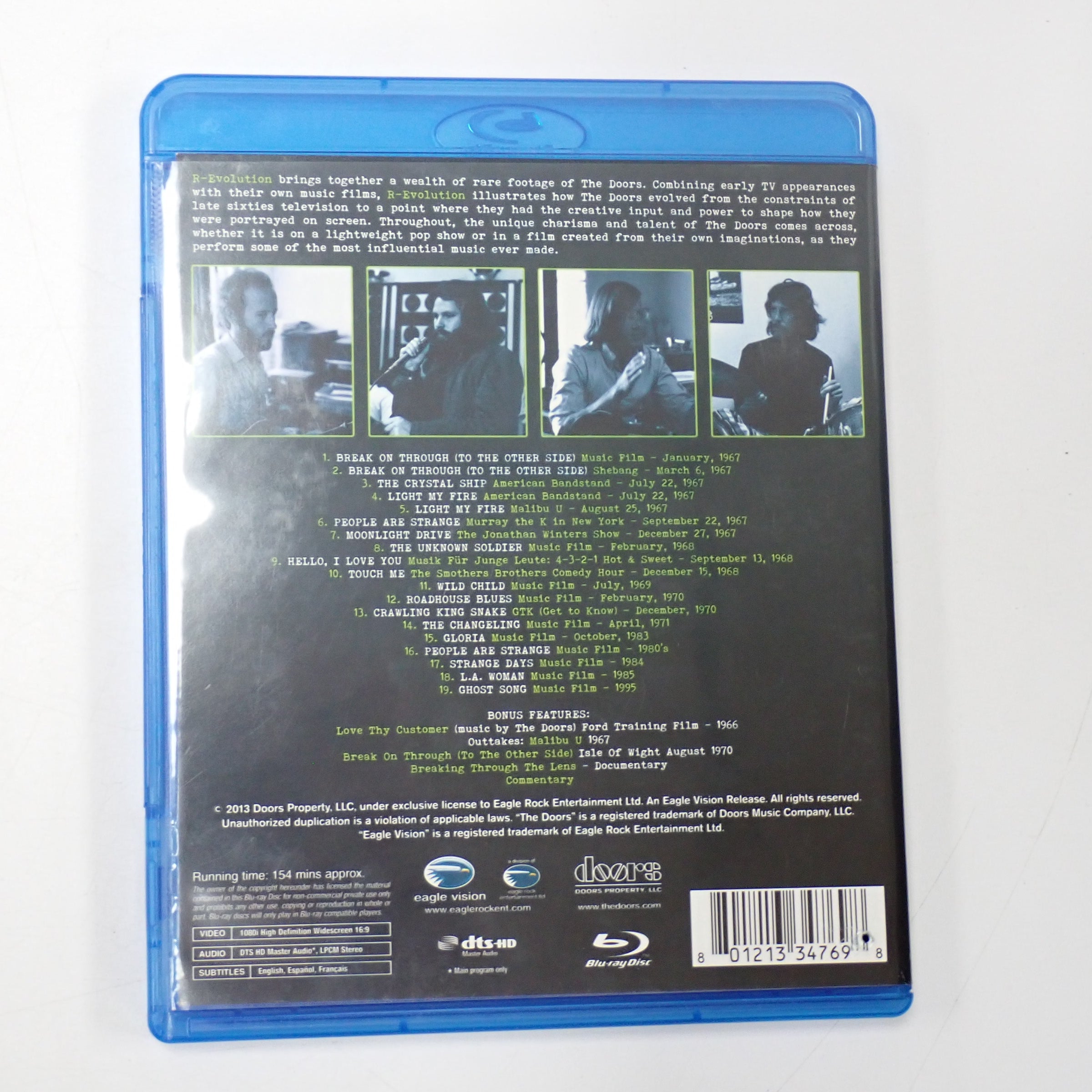 The Doors - R-Evolution - Blu-Ray [Pre-Owned]