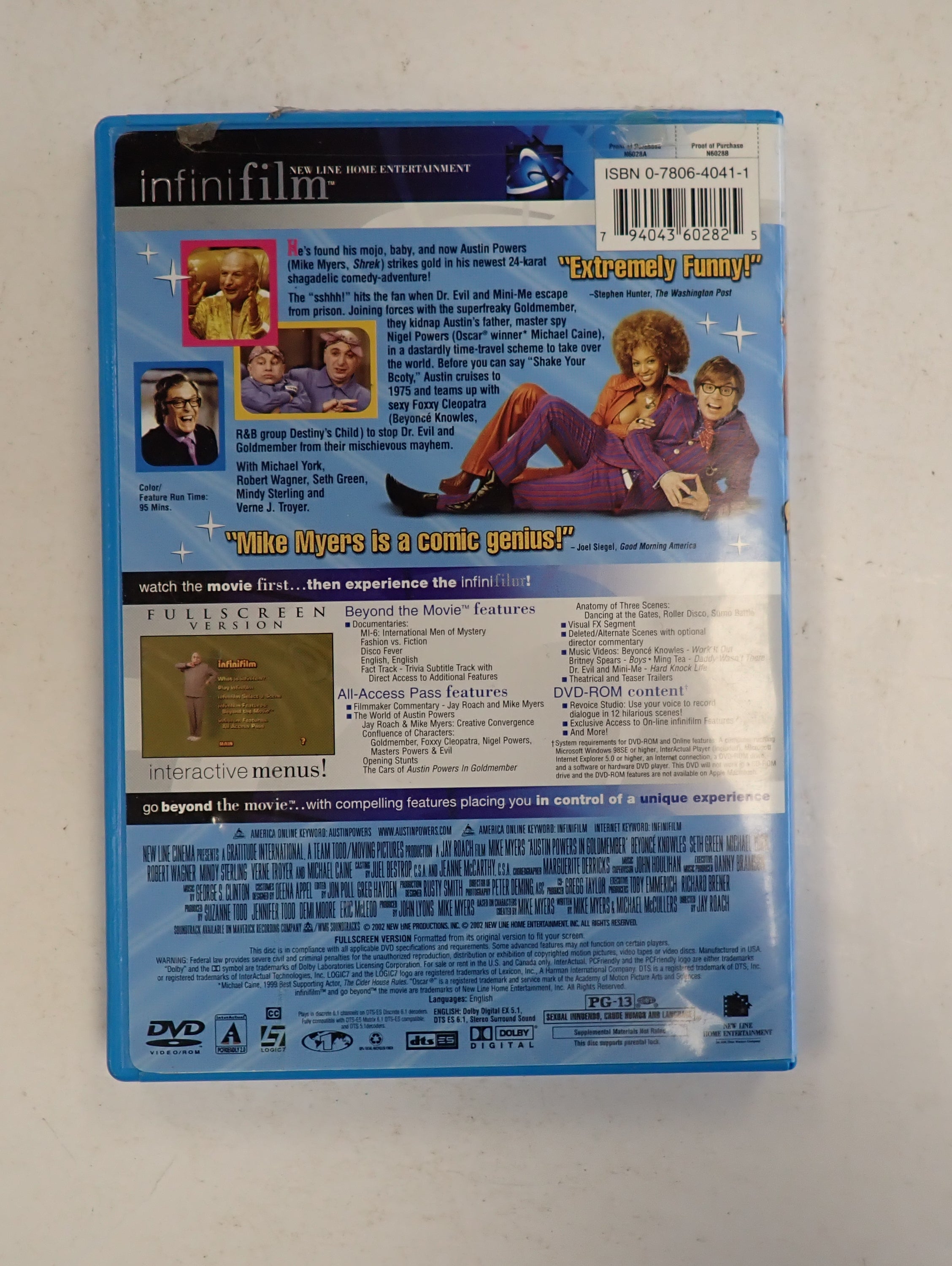 Austin Powers Goldmember  - DVD