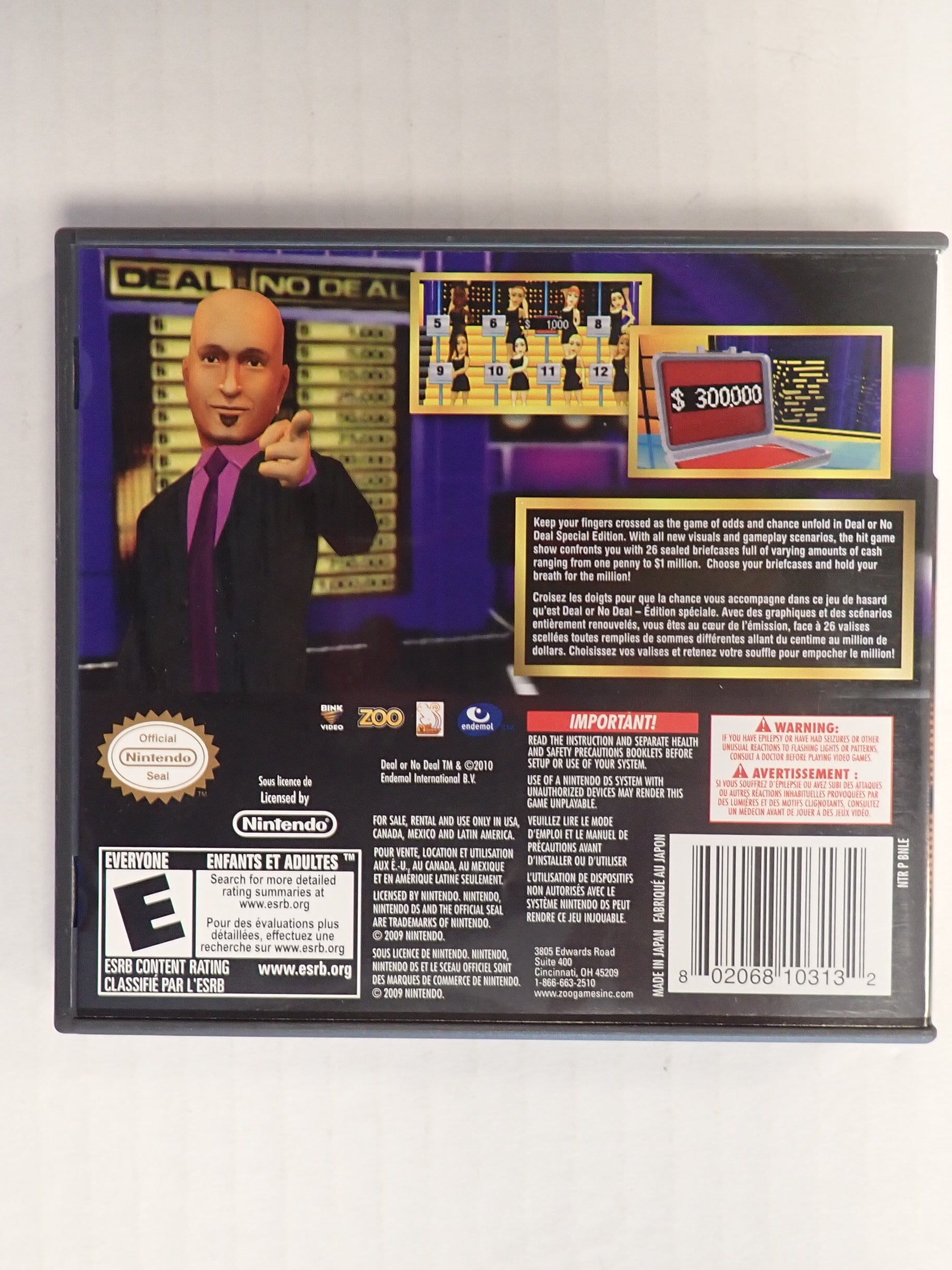 Deal or No Deal Special Edition - DS