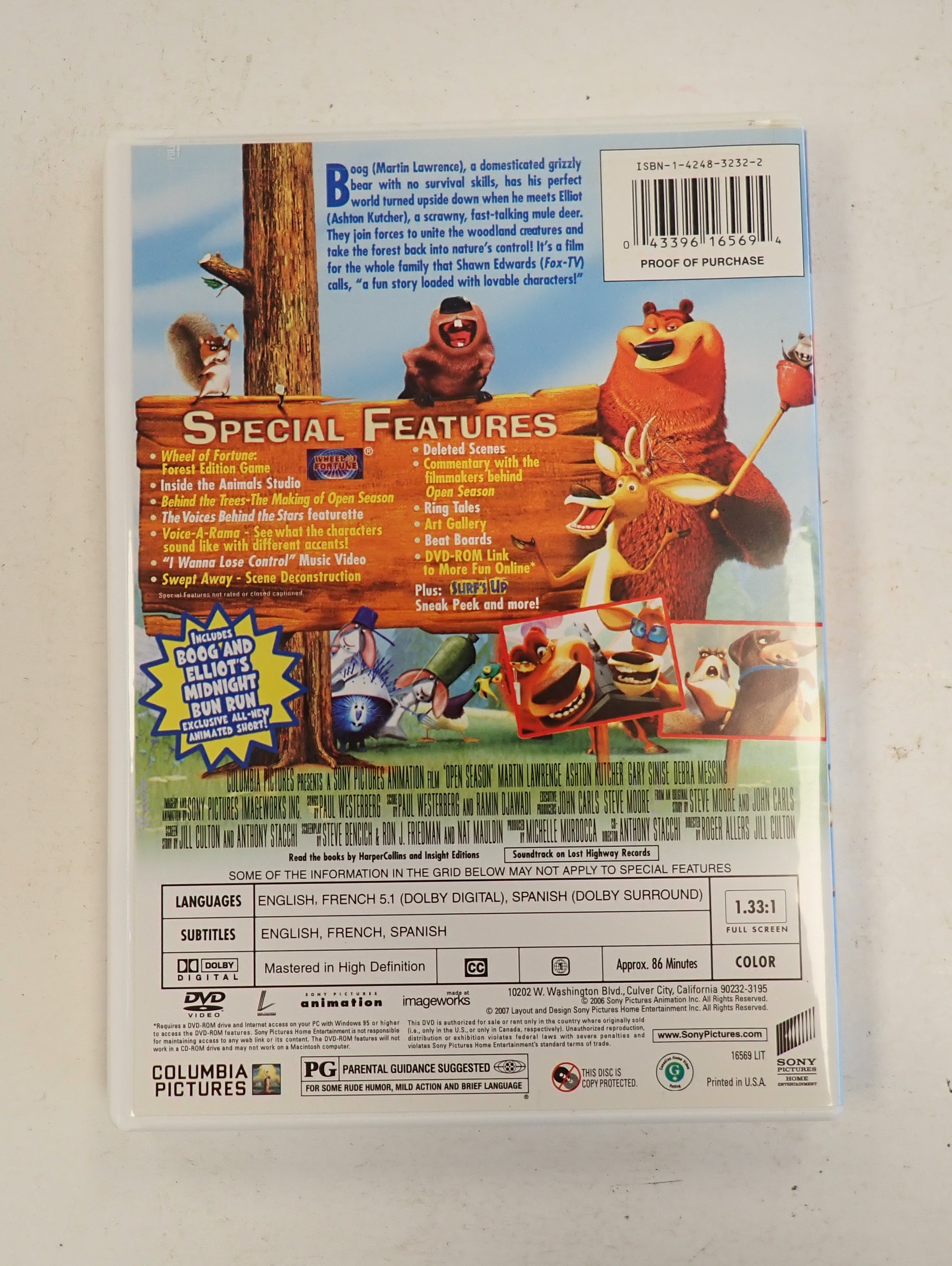 Open Season  - DVD