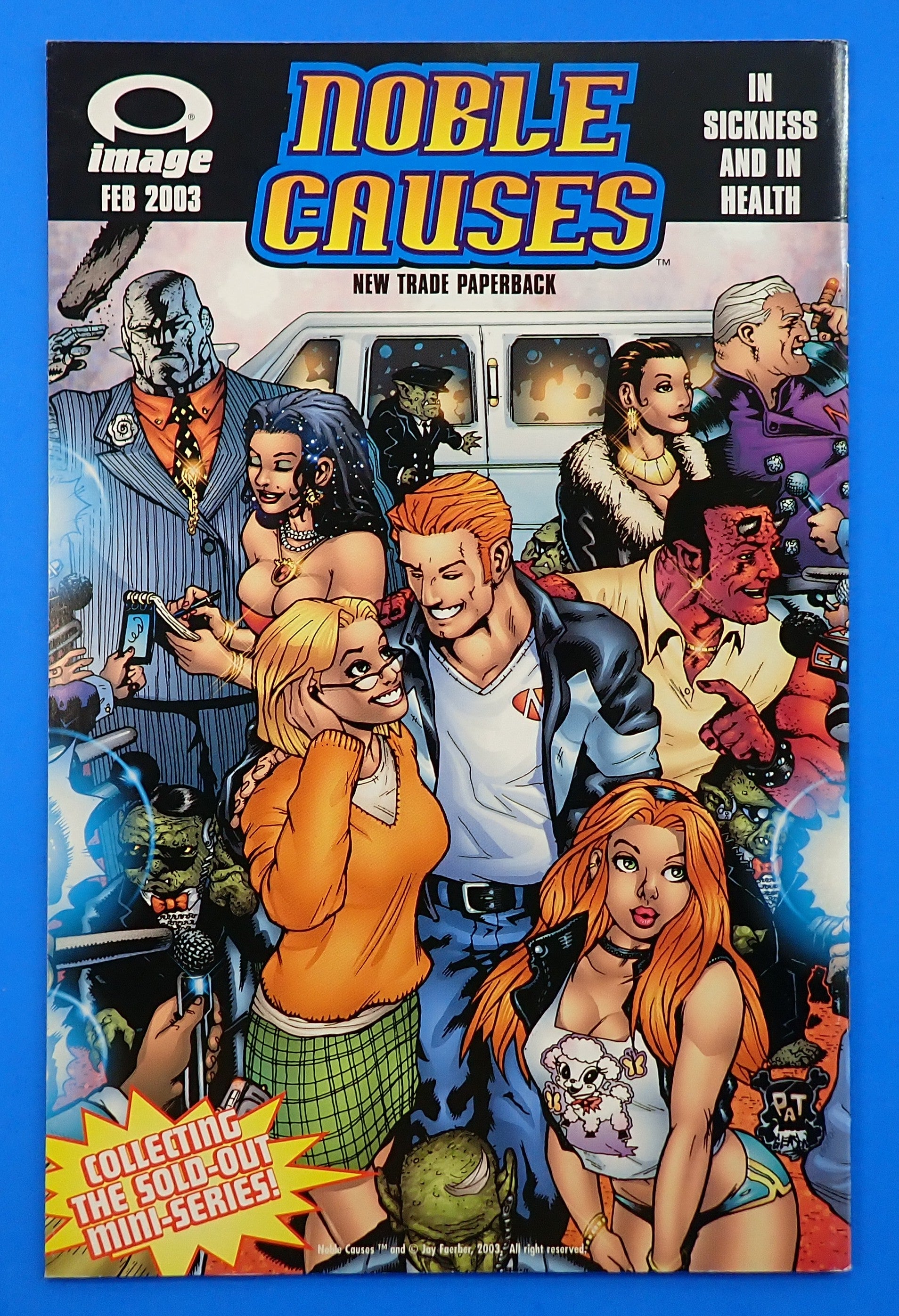 Noble Causes: Family Secrets #3 (2002) - VF/NM (9.0+) - 1st Cameo/Cover App. of Invincible