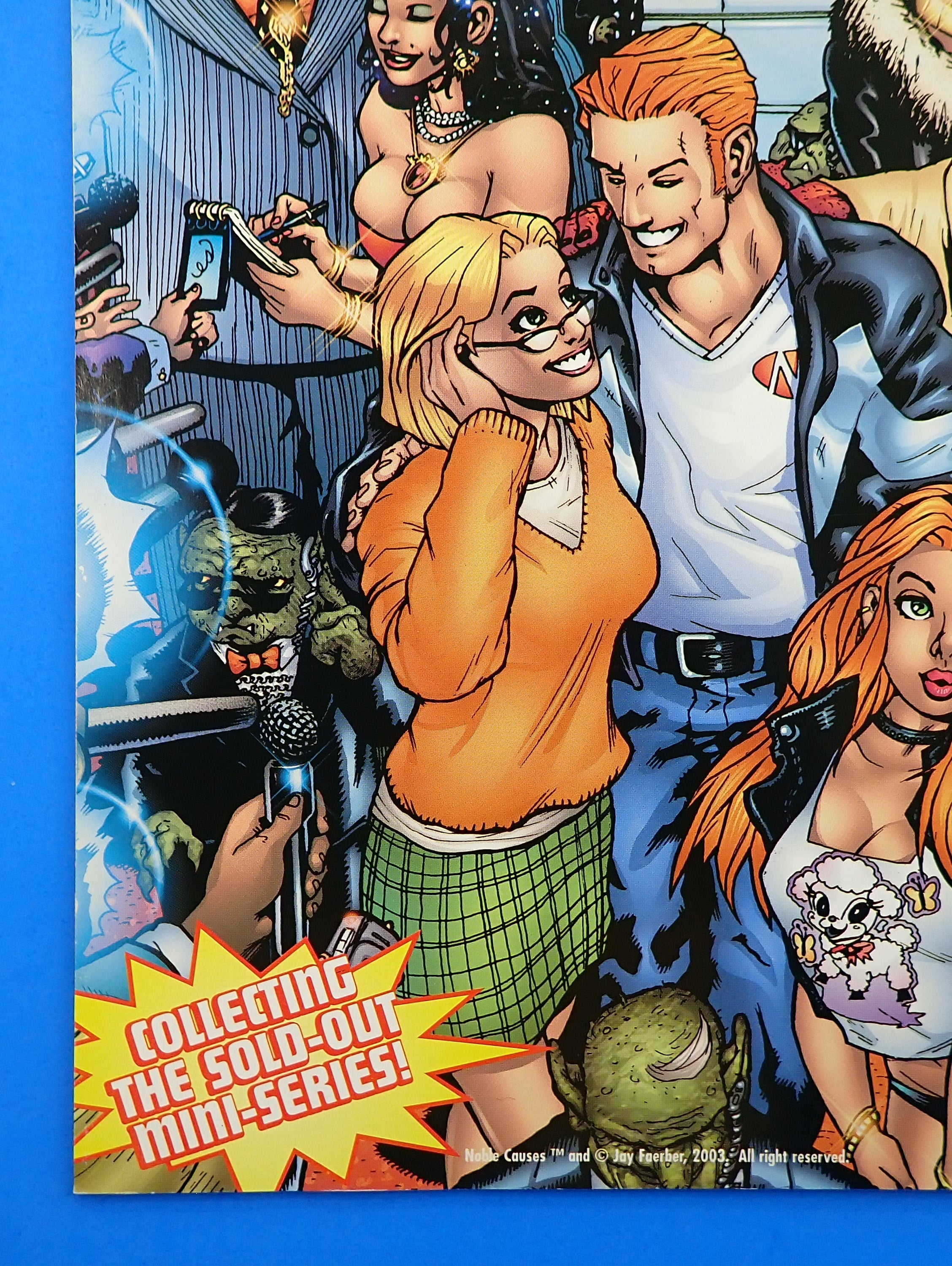 Noble Causes: Family Secrets #3 (2002) - VF/NM (9.0+) - 1st Cameo/Cover App. of Invincible