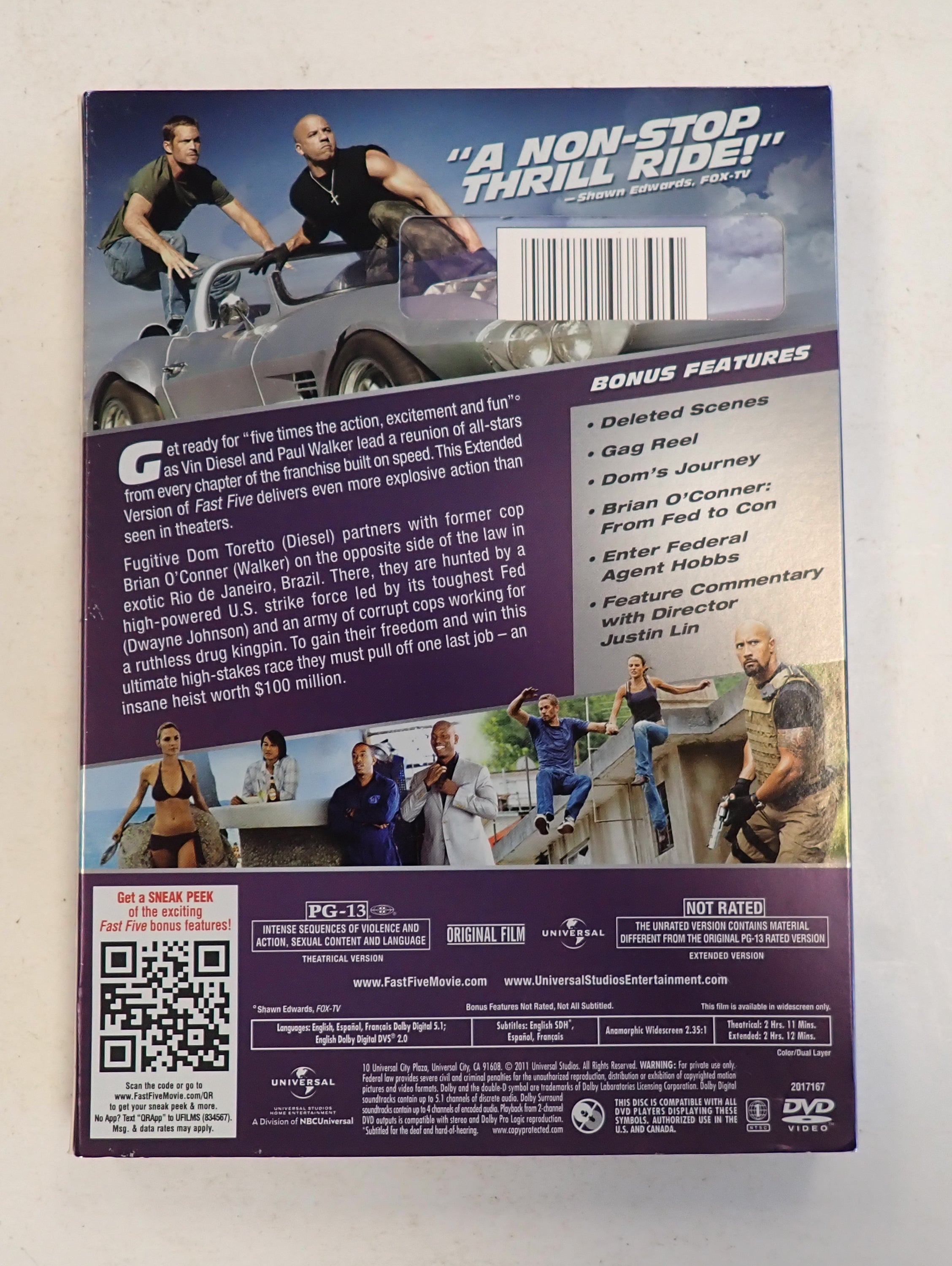 Fast Five  - DVD
