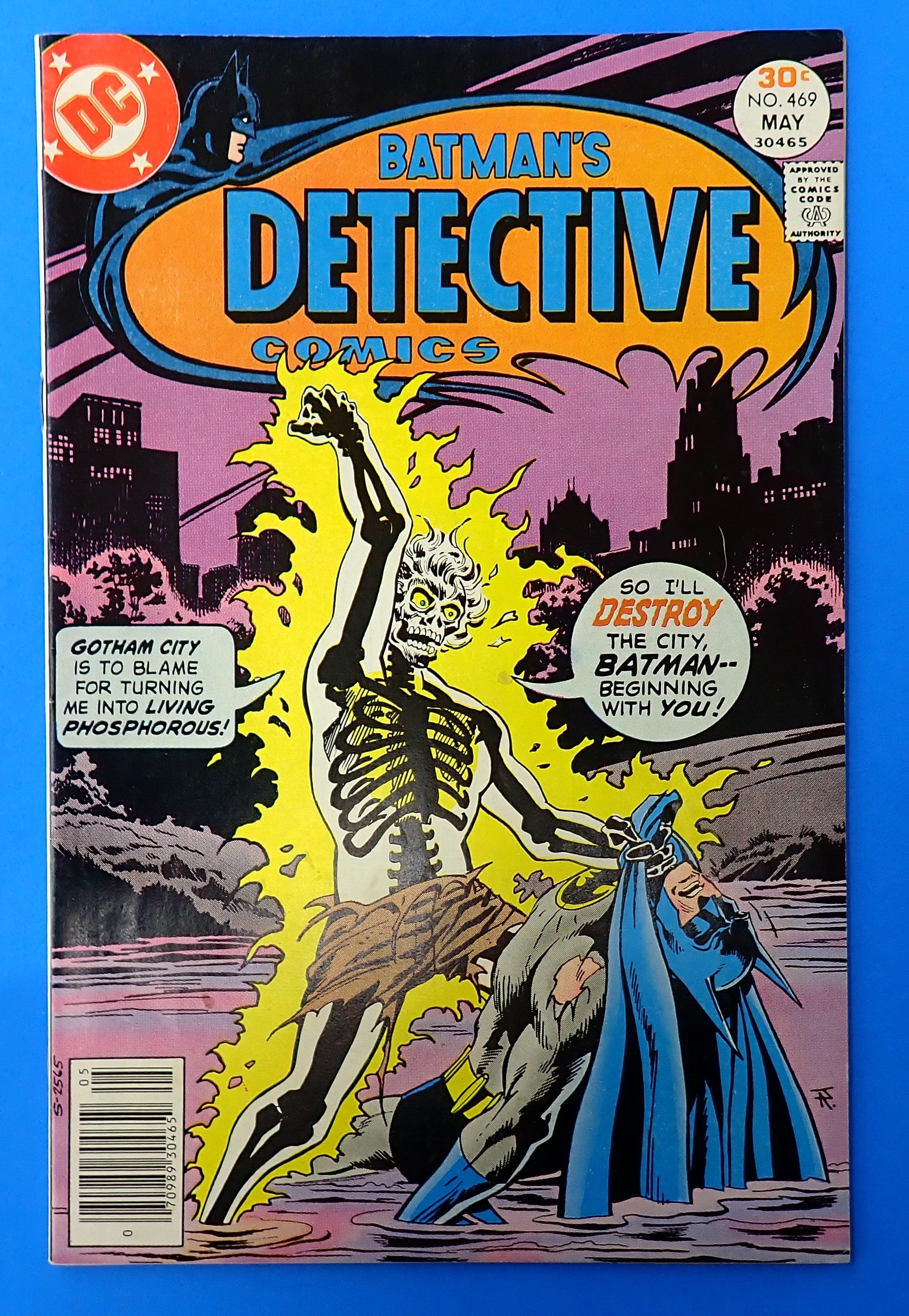 Detective Comics #469 (1977) - FN/FN- (5.5-6.0) - 1st App. Doctor Phosphorous