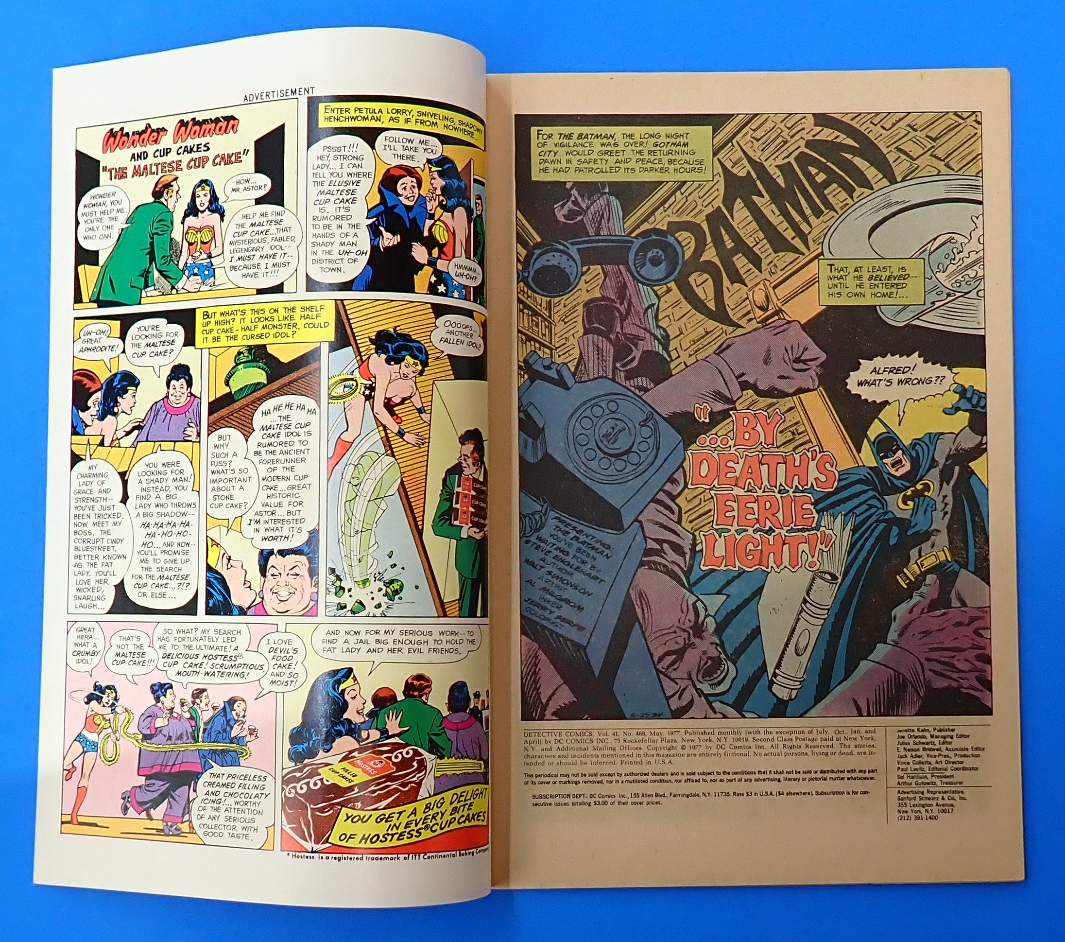 Detective Comics #469 (1977) - FN/FN- (5.5-6.0) - 1st App. Doctor Phosphorous