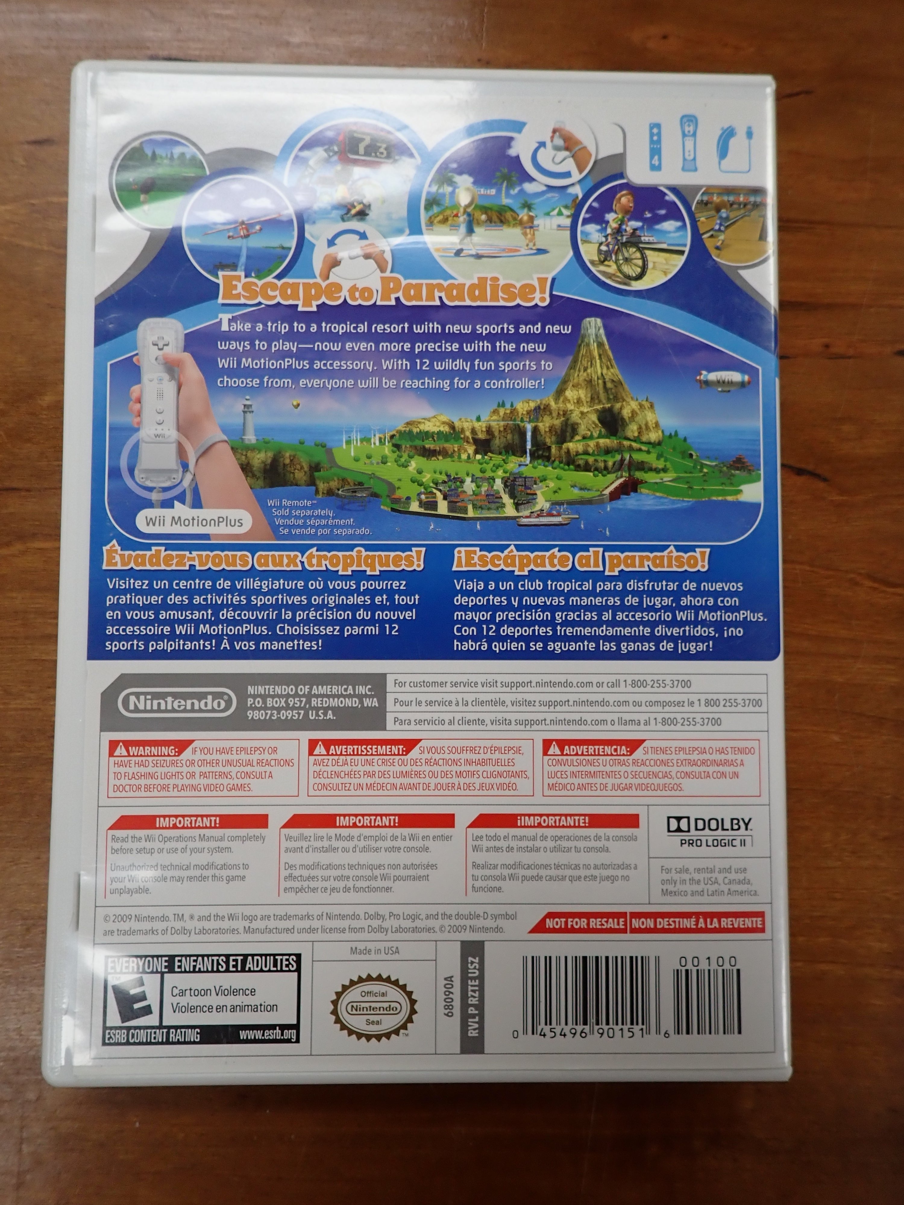 Wii Sports Resort
