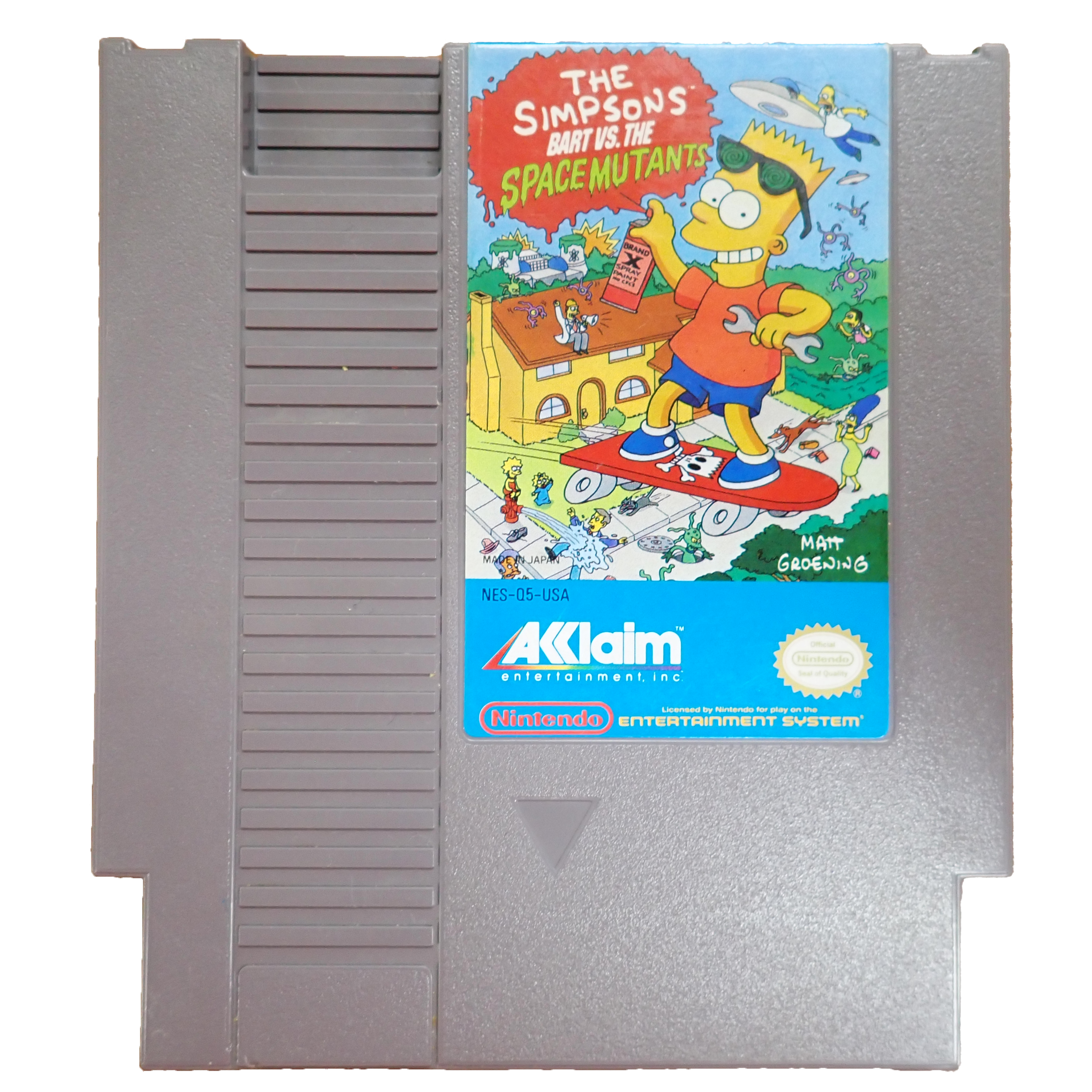 The Simpsons Bart vs the Space Mutants - NES
