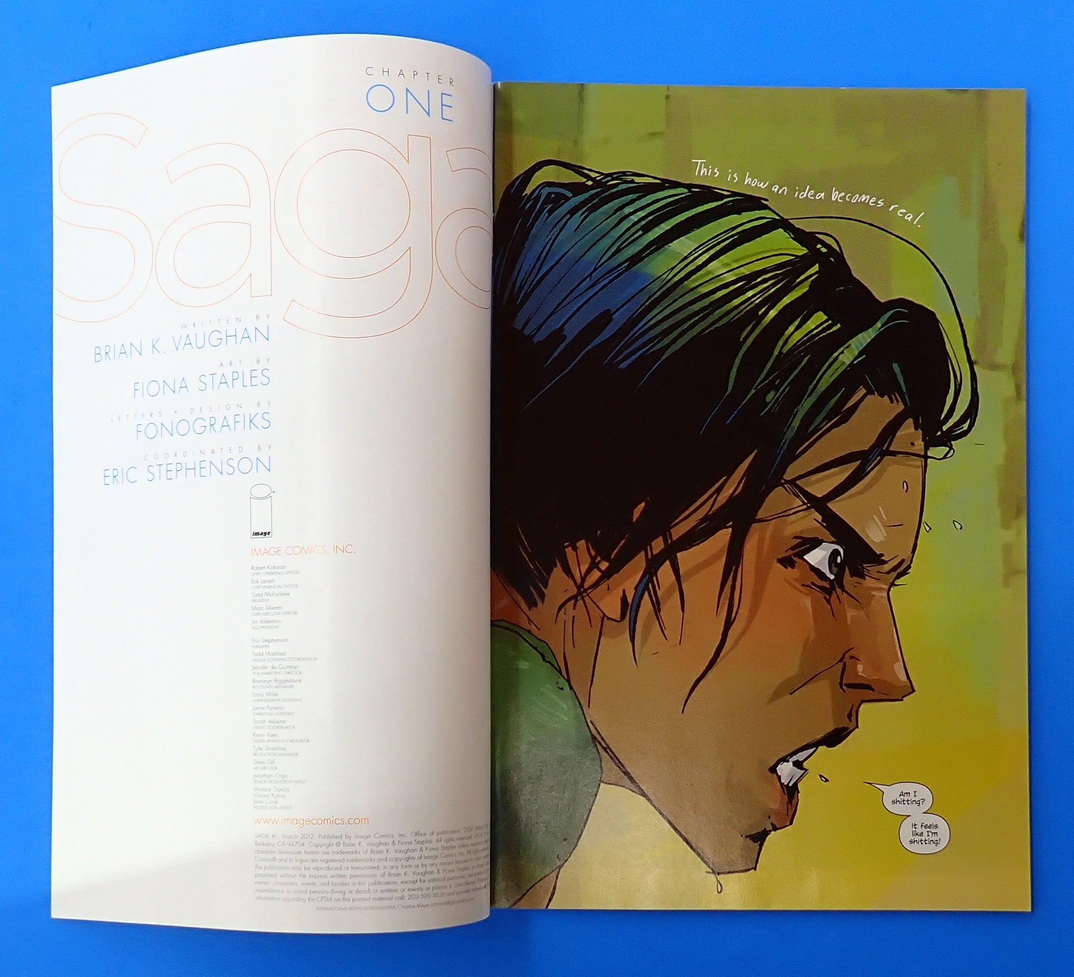 Saga #1 (2012) - NM (9.4) - Several 1st App.