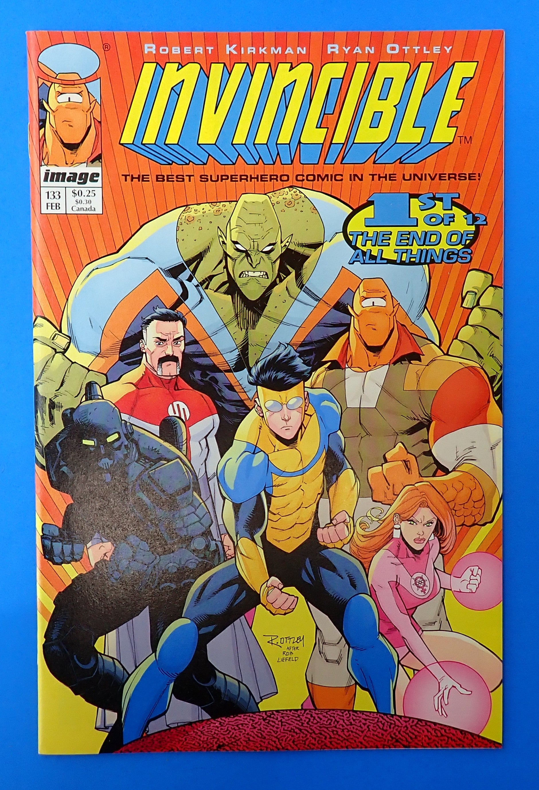 Invincible #133 (2017) - NM+ (9.4+) - Image Tribute Variant