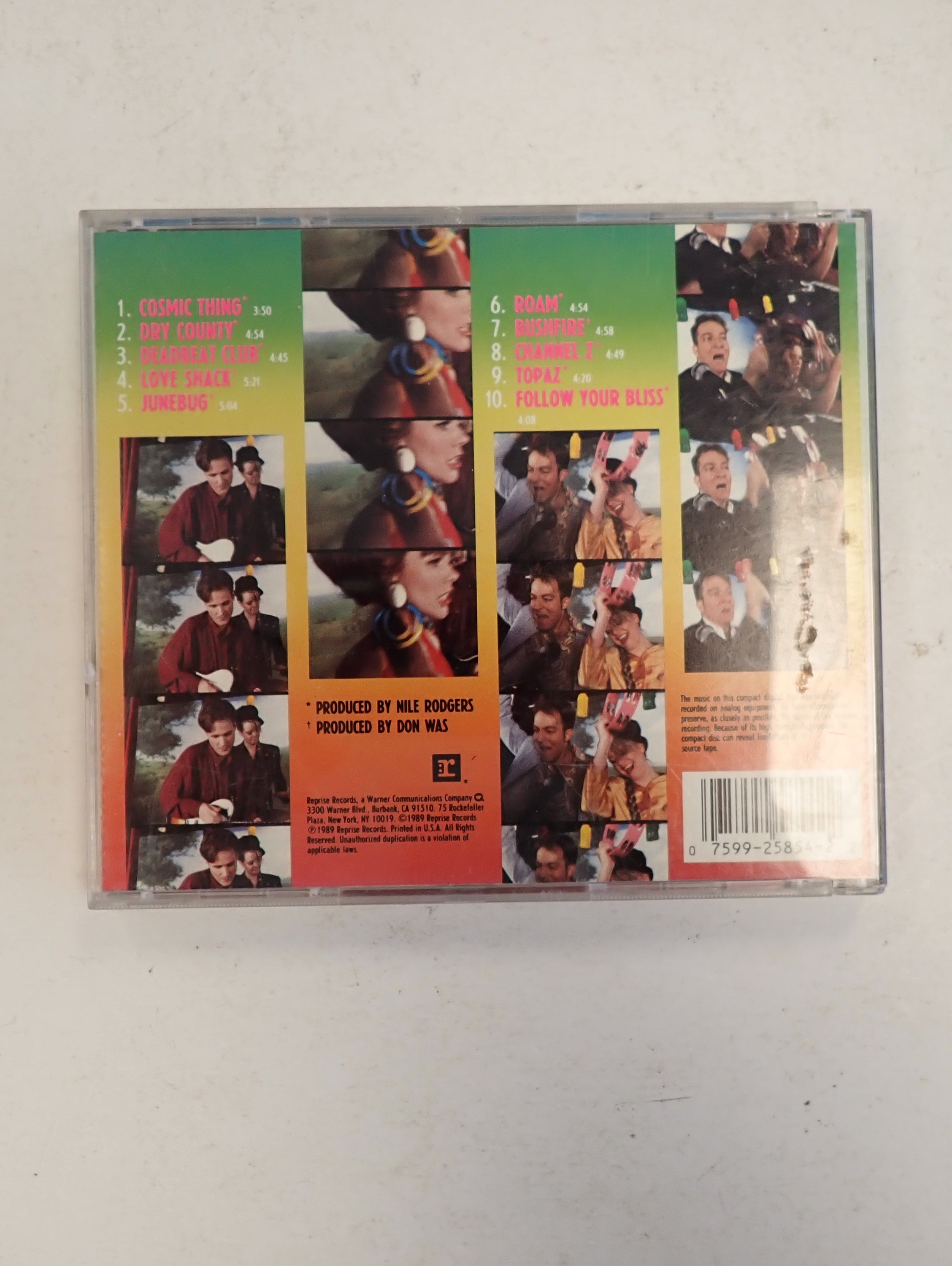 The B52's Cosmic Thing - CD