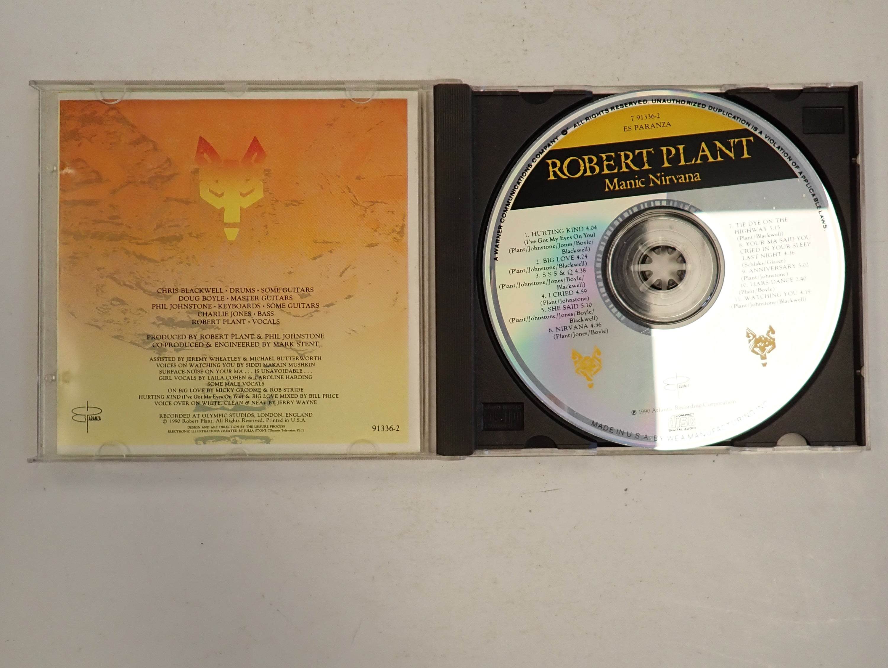 Robert Plant: Manic Nirvana - CD