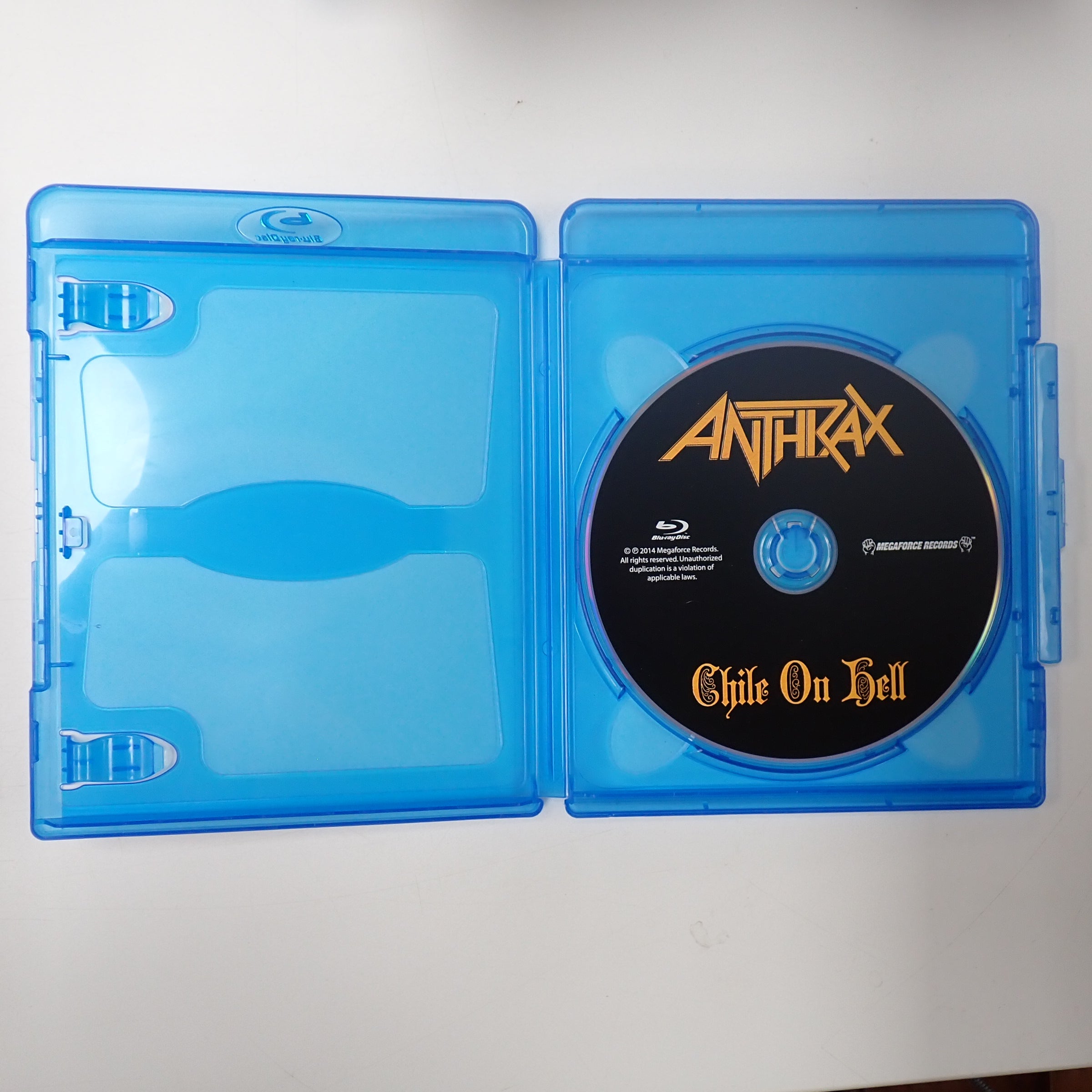 Anthrax - Chile On Hell (Live) - Blu-Ray [Pre-Owned]