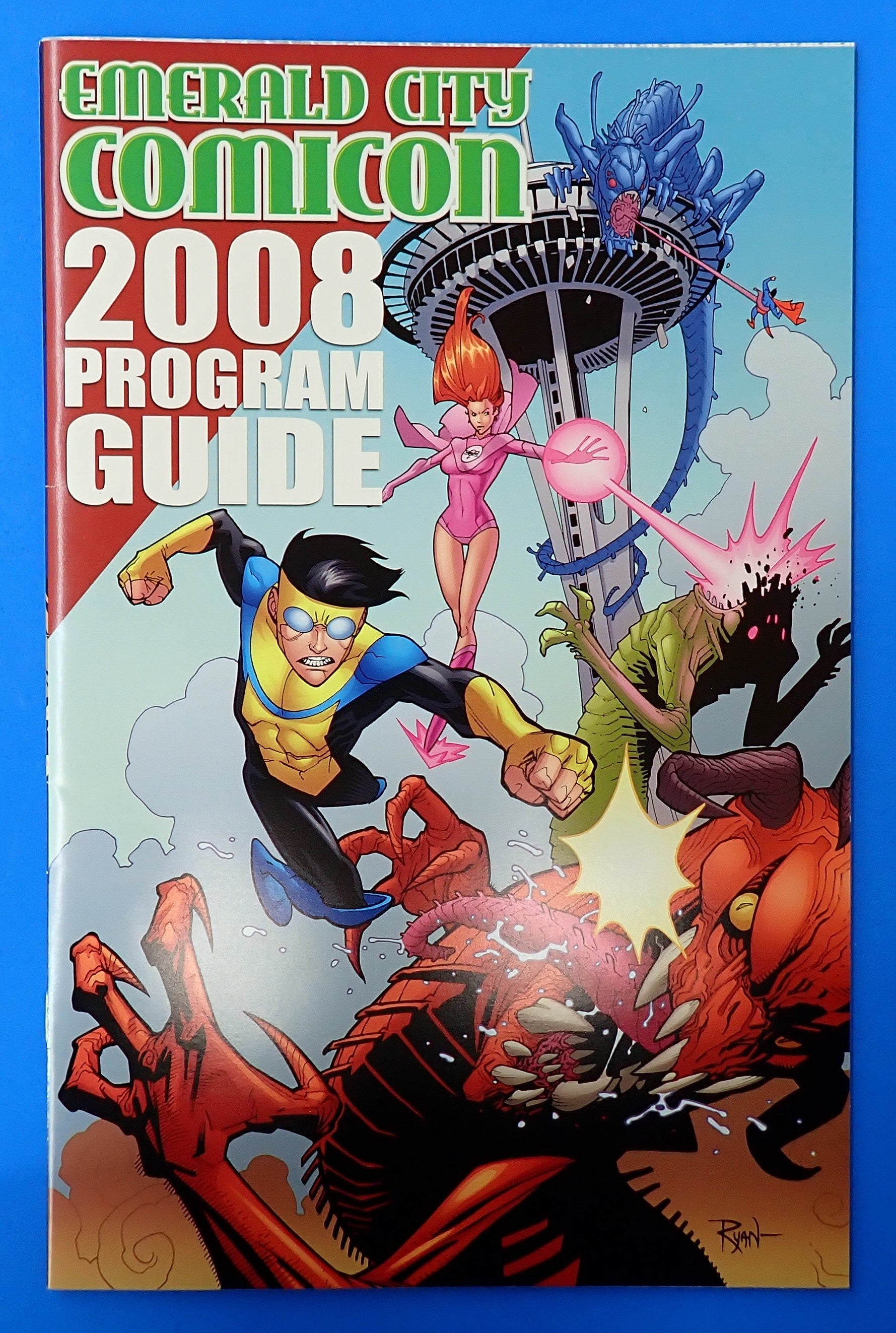 Emerald City Comic Con Program Guide (2008) - NM (9.4) - Ryan Ottley Cover
