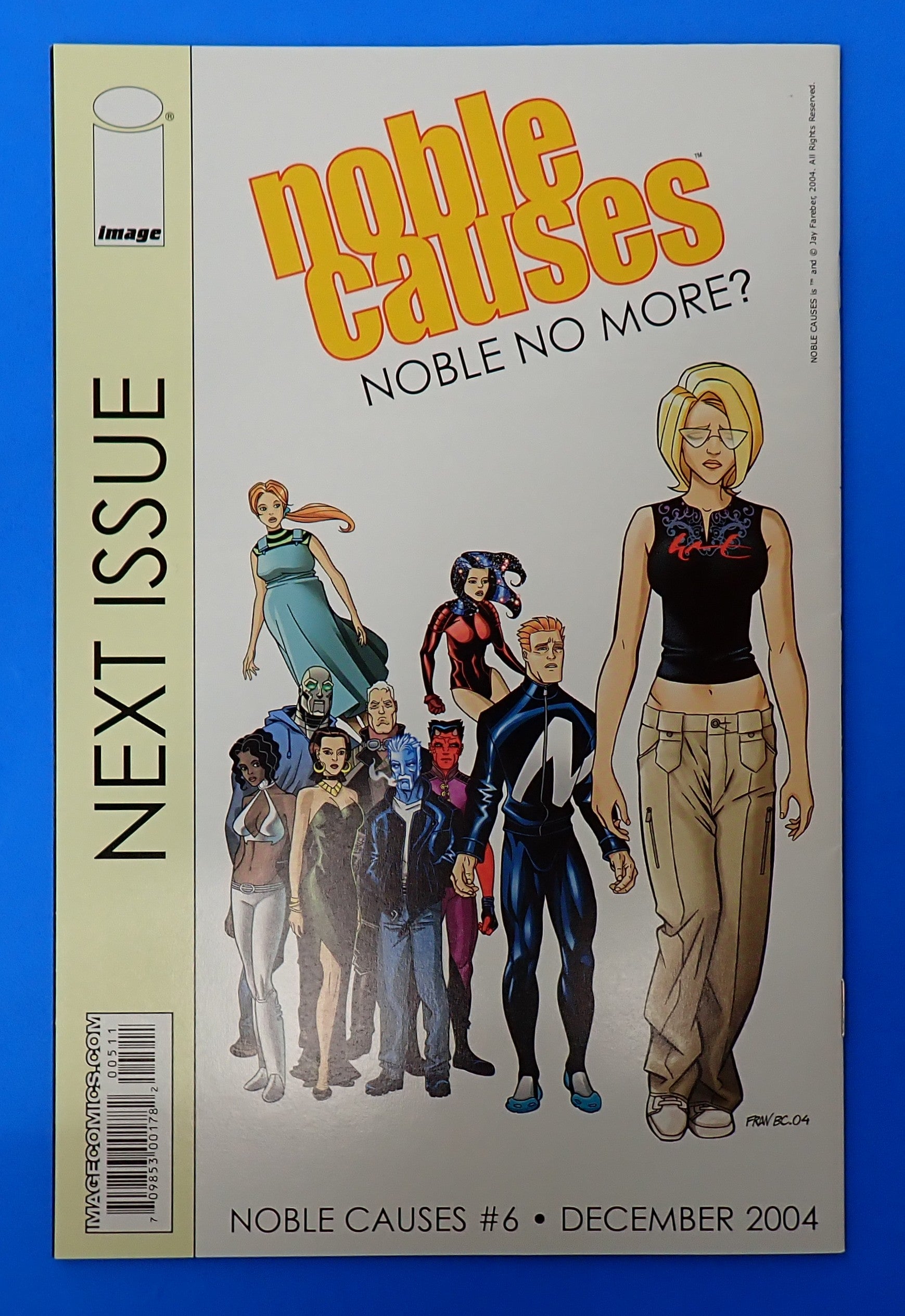 Noble Causes #5 (2005) - NM (9.4) - Early Invincible Crossover