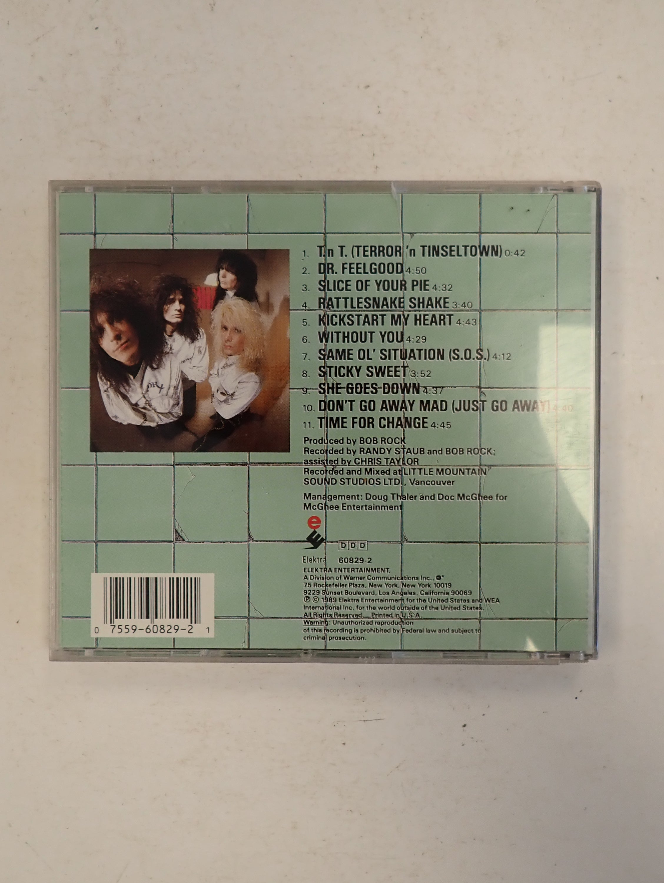 Motley Crue: Dr Feelgood - CD