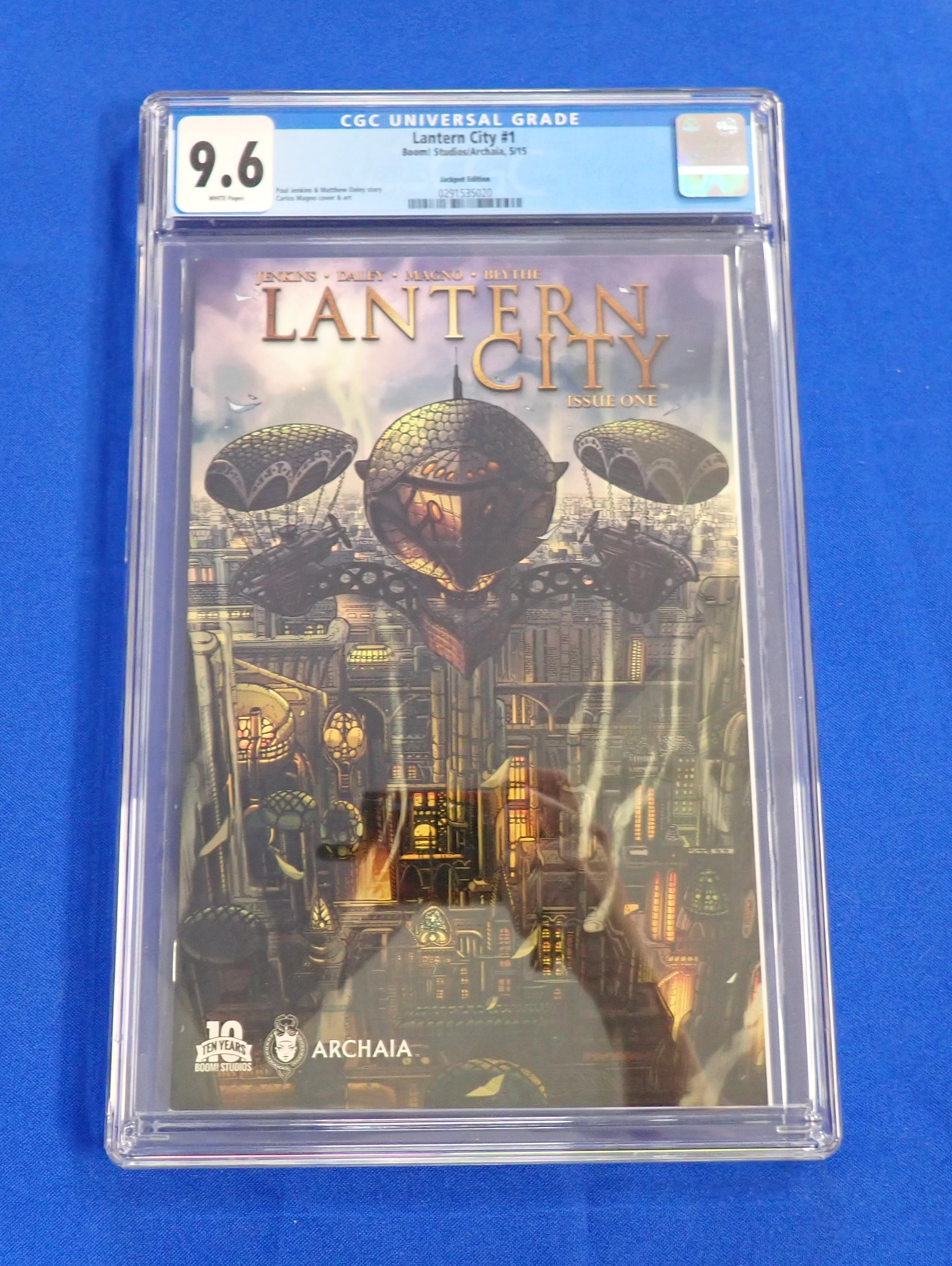 Lantern City #1 (2015) - Jackpot Edition - CGC 9.6