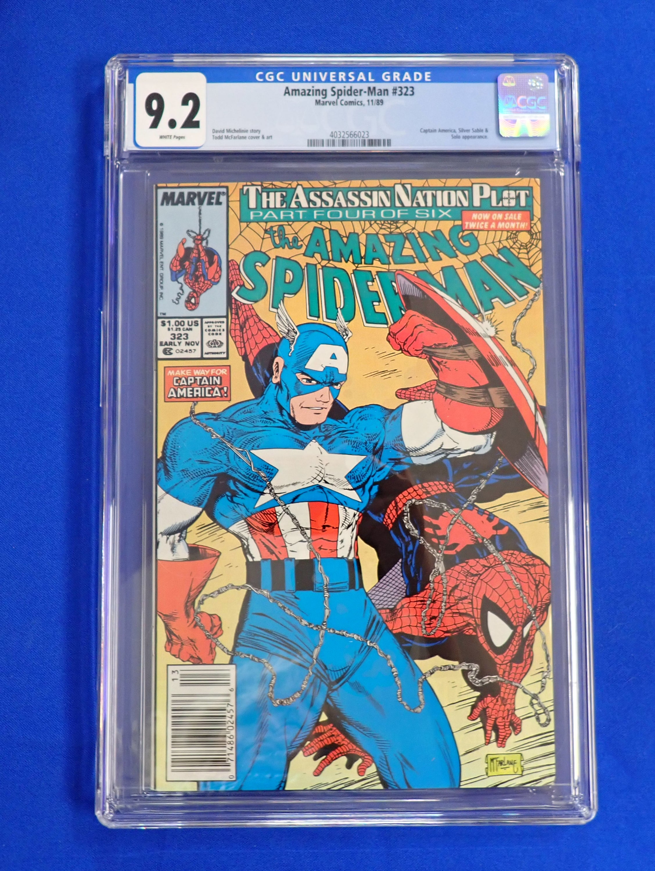 Amazing Spider-Man #323 (1989) - CGC 9.2