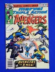 Marvel Triple Action #46 (1979) SIGNED by Stan Lee - VF- (7.5)
